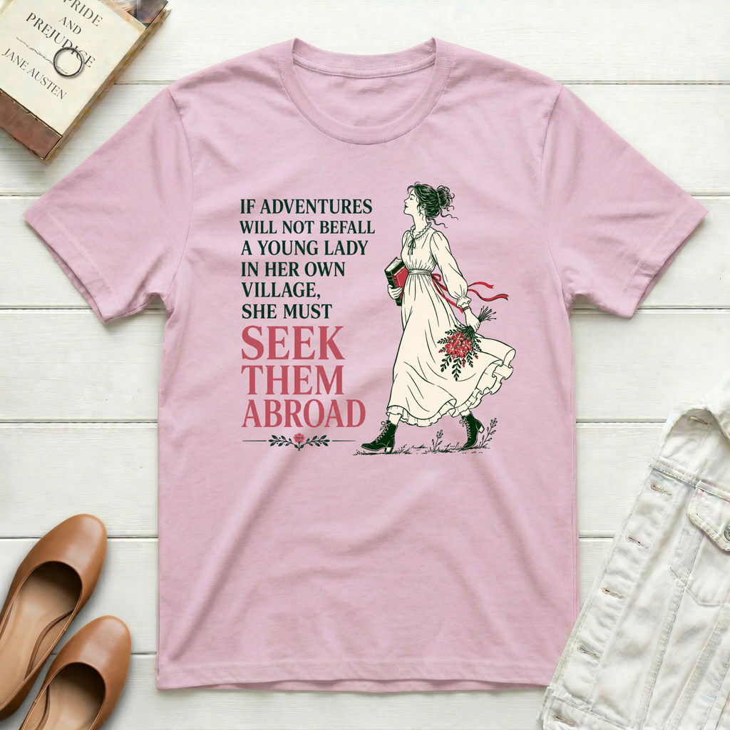 Seek Adventures Abroad T-Shirt