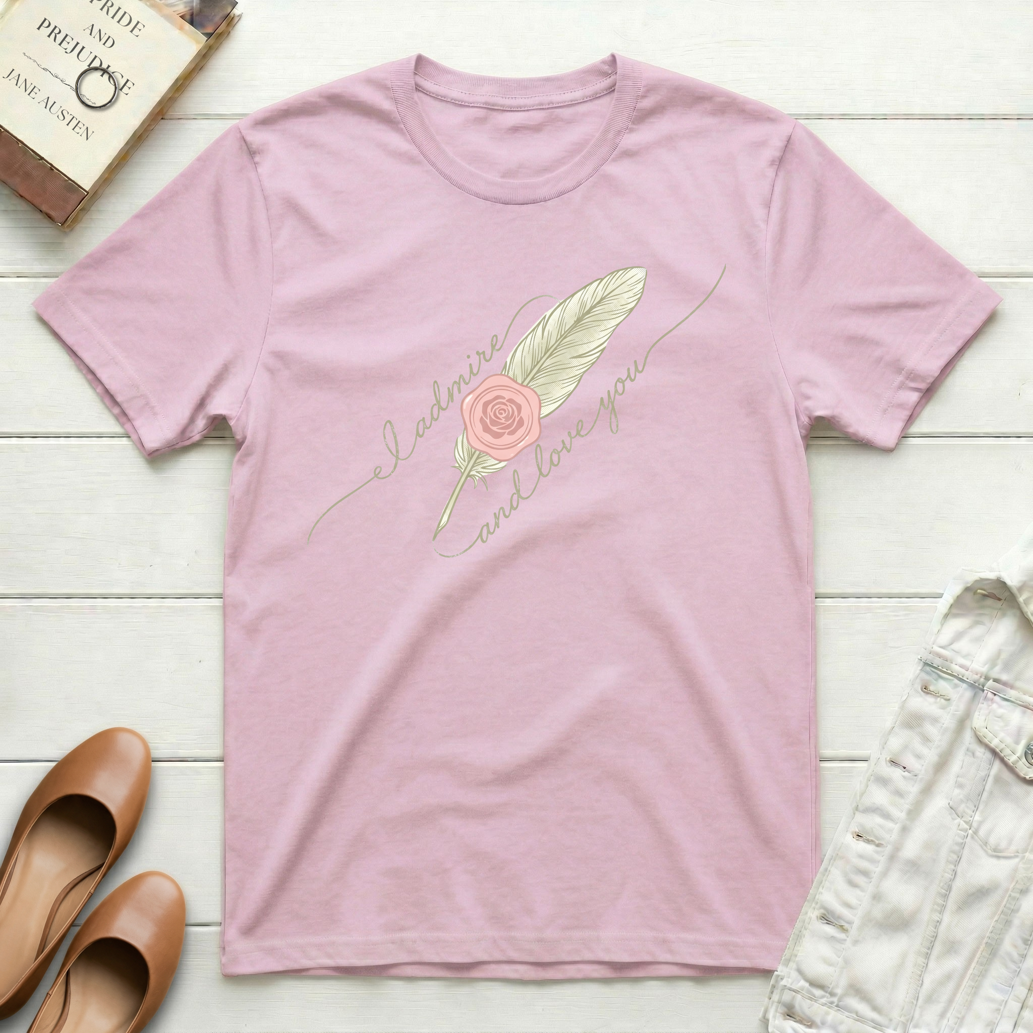 I Admire and Love You Quill T-Shirt