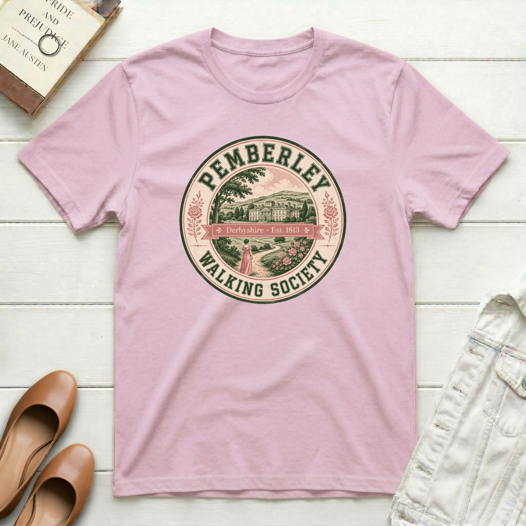 Pemberley Walking Society T-Shirt