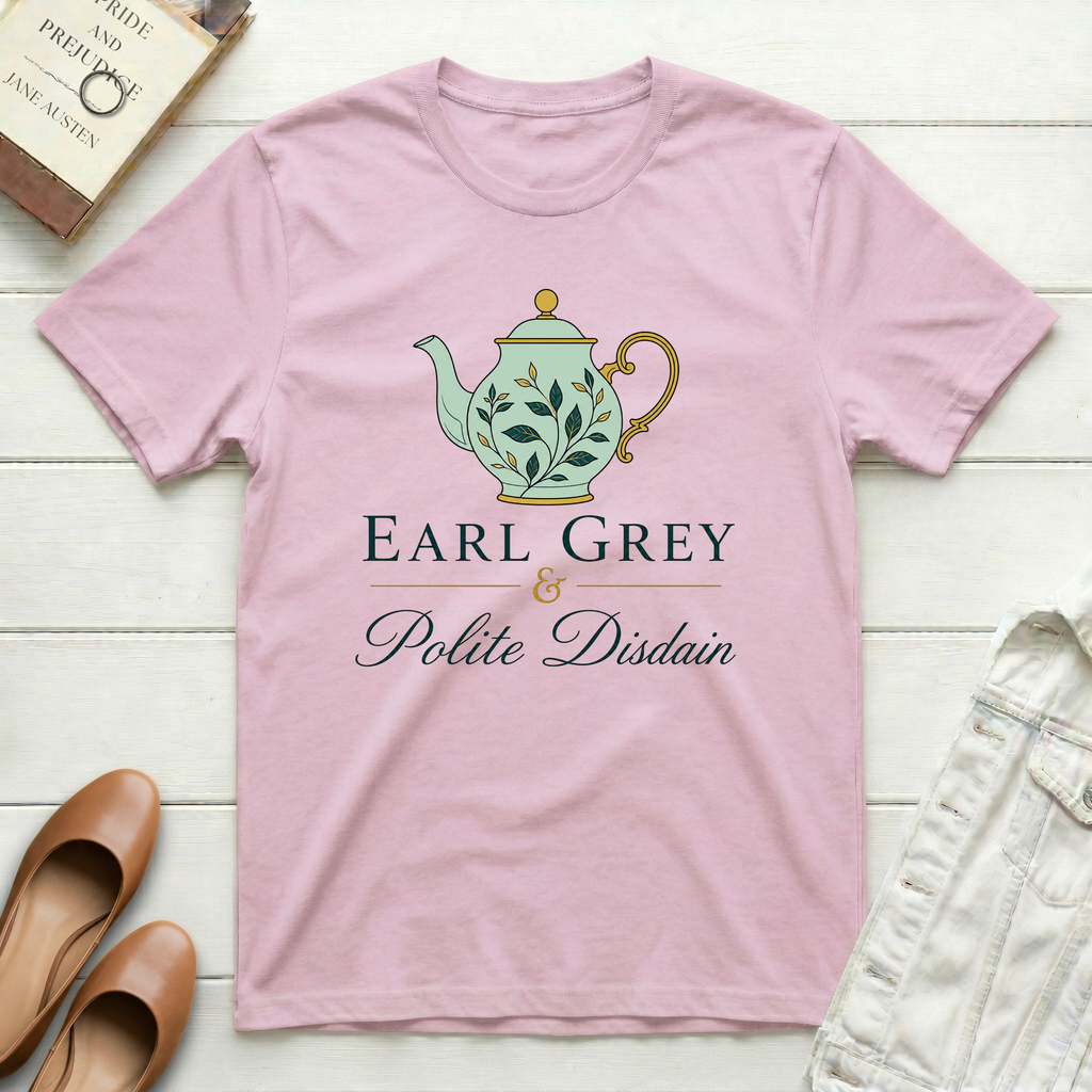 Earl Grey Polite Disdain T-Shirt
