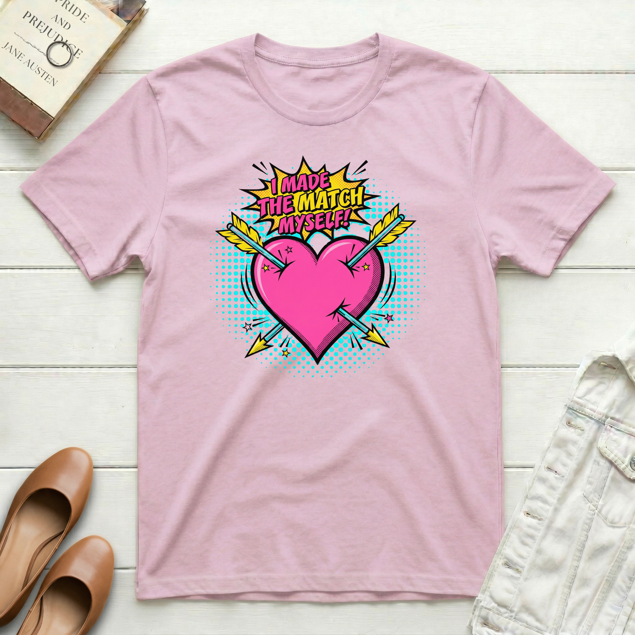 Made the Match Myself Heart T-Shirt