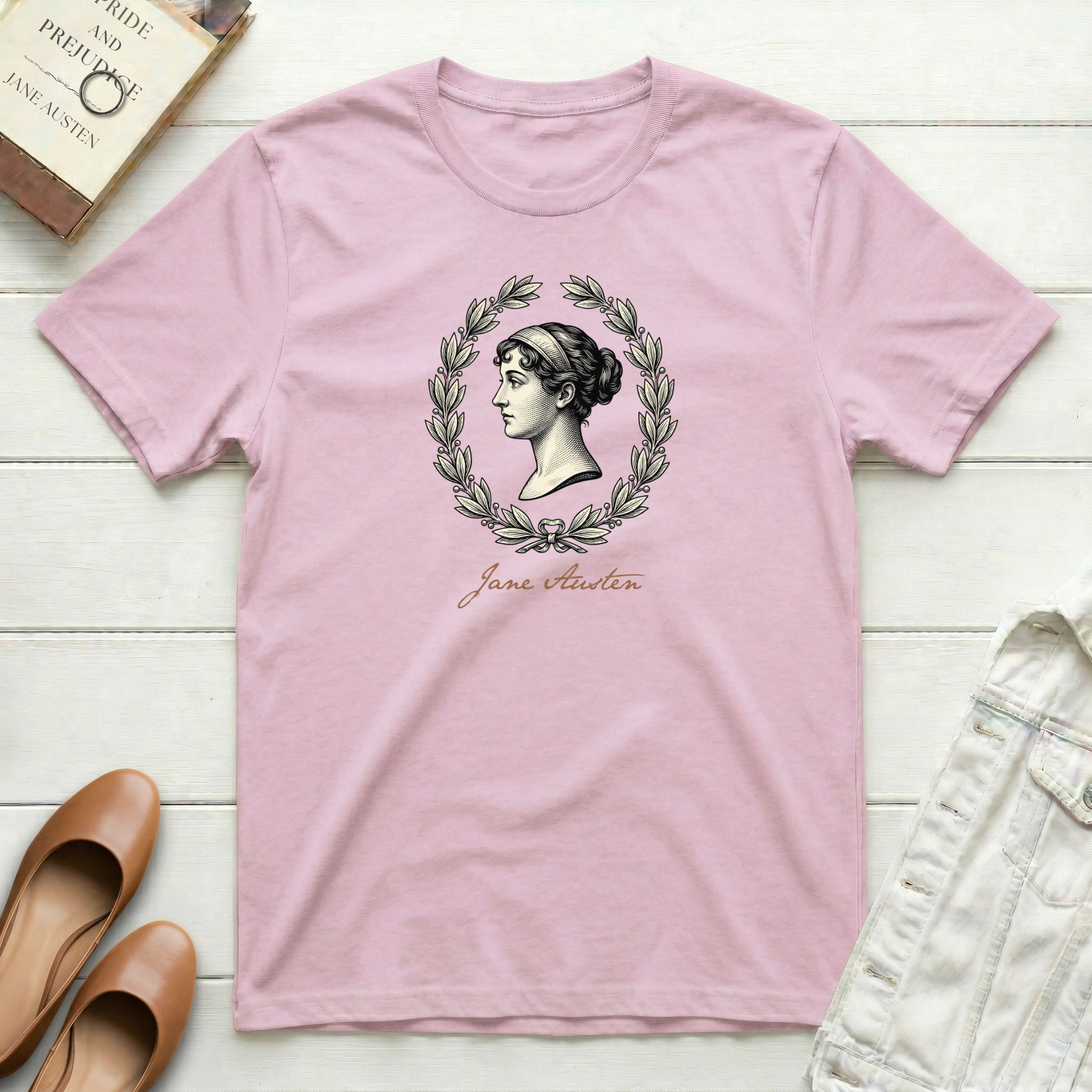 Jane Austen Portrait T-Shirt