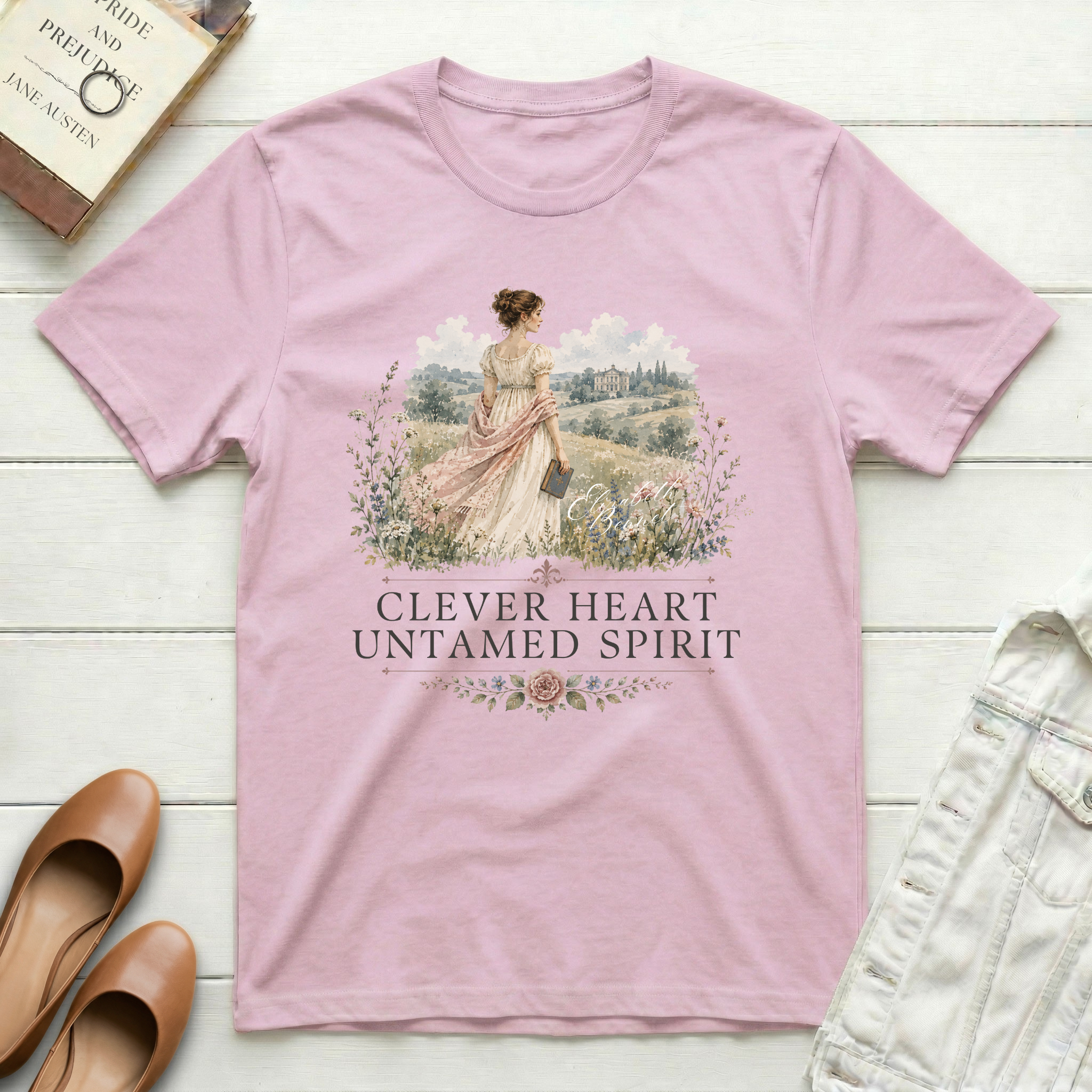 E.B. Clever Heart Untamed Spirit T-Shirt