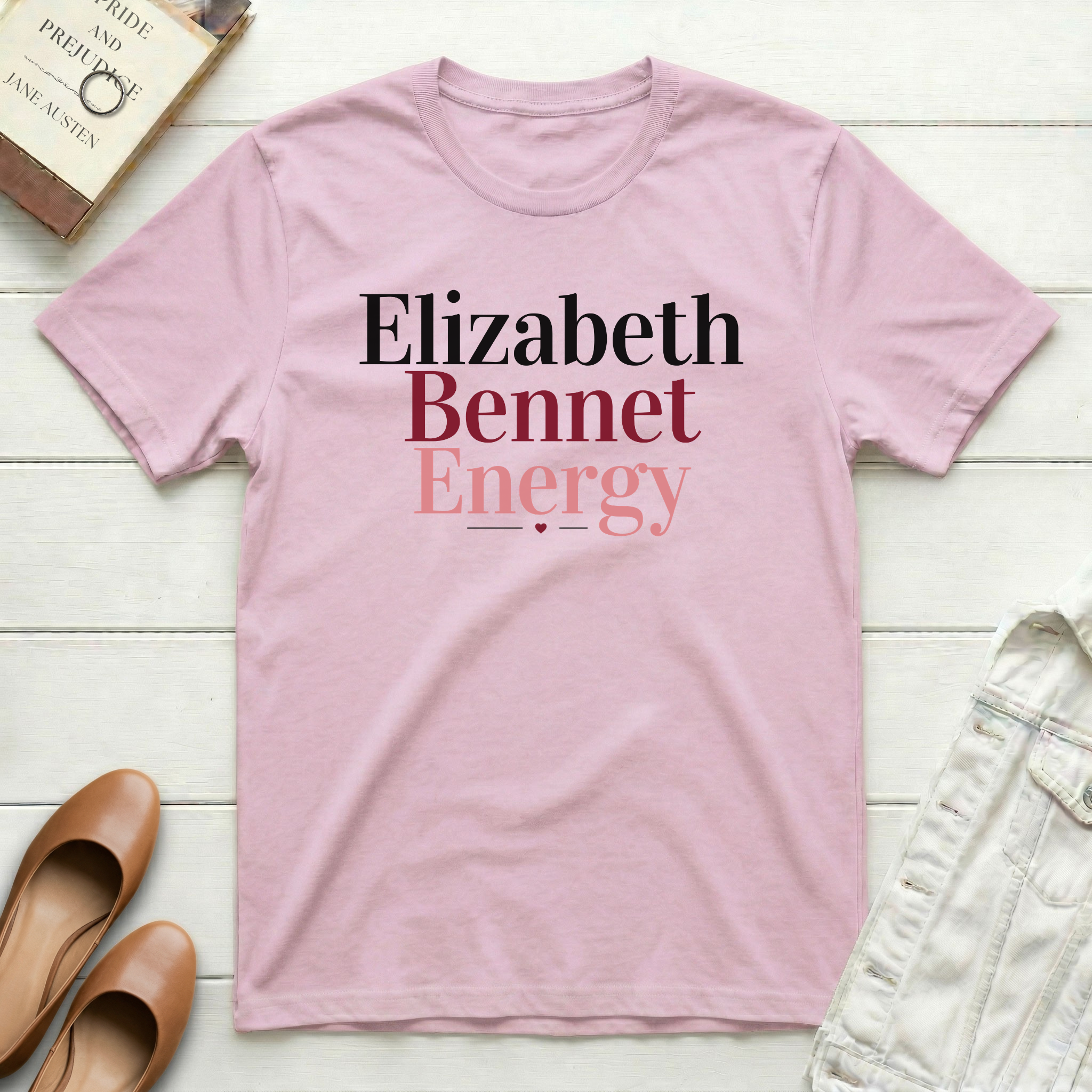Elizabeth B Energy Heart T-Shirt