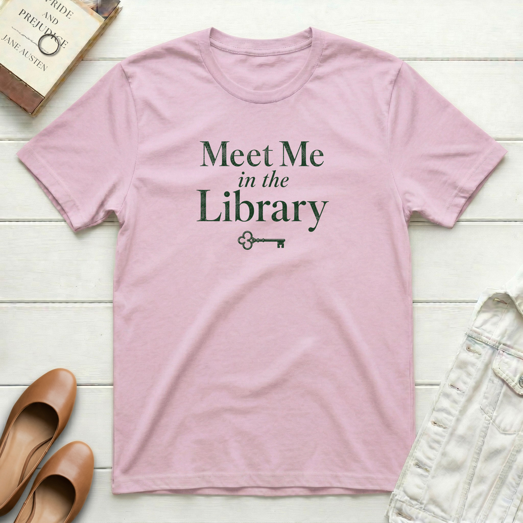Meet Me in the Library T-Shirt