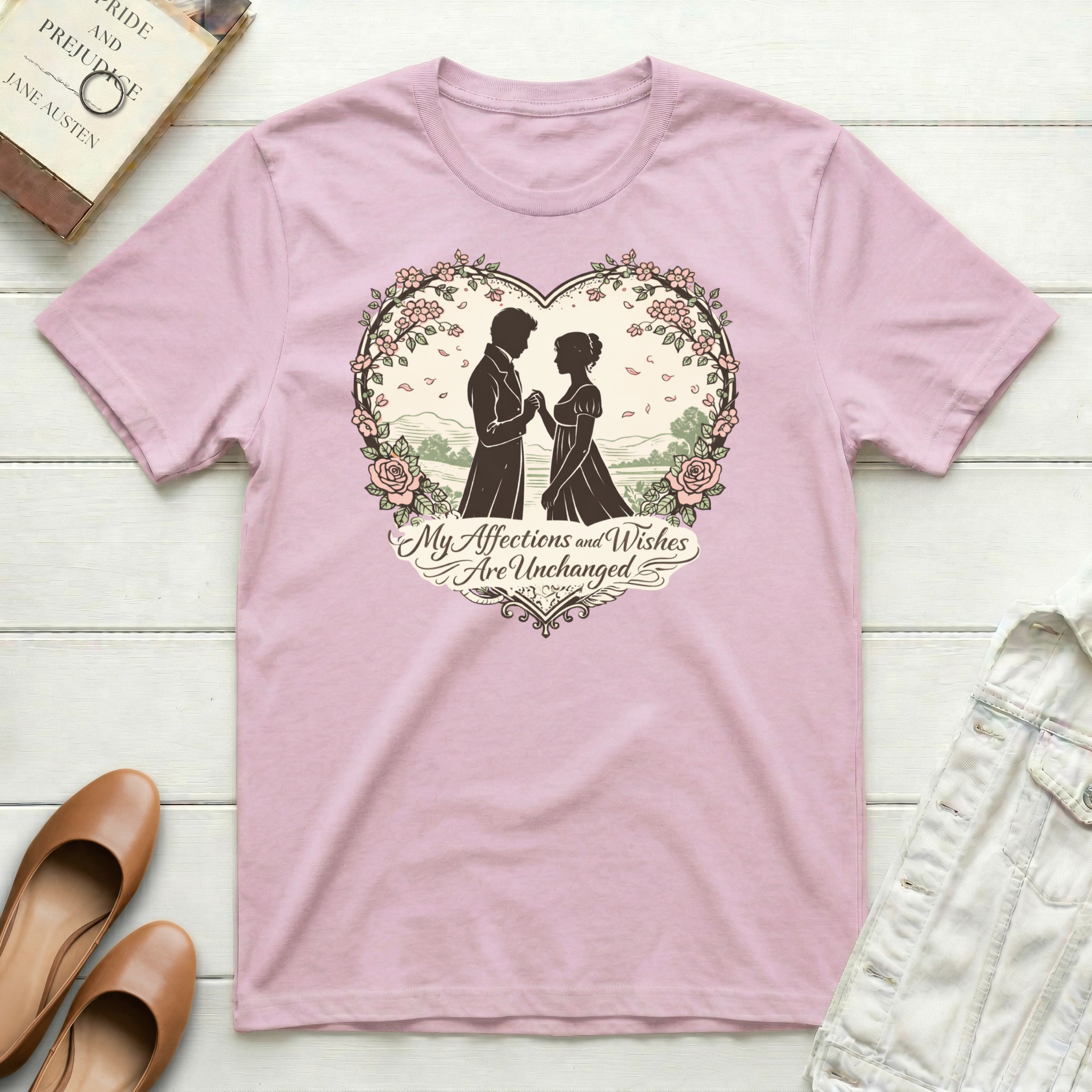 My Affections & Wishes Unchanged Heart T-Shirt