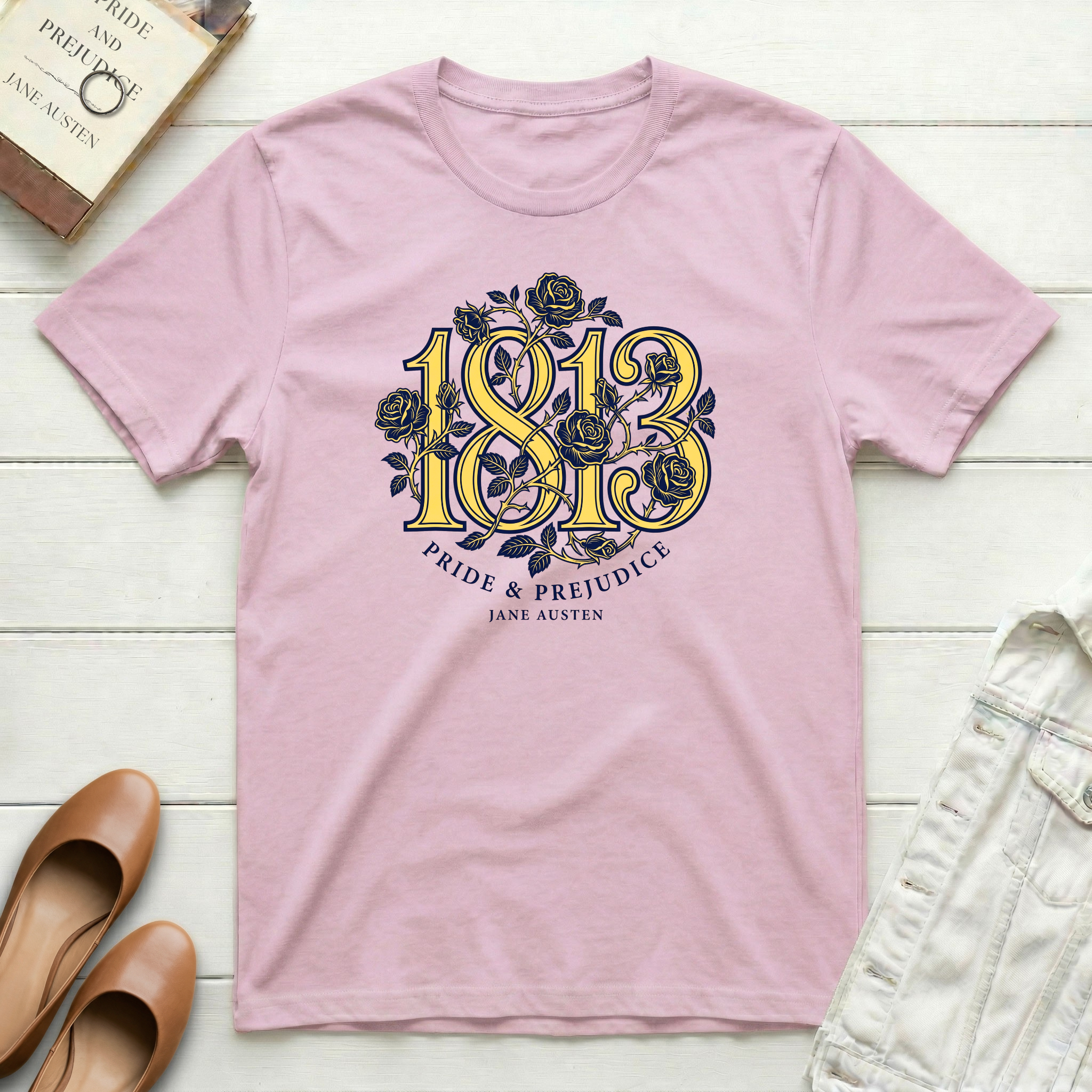 1813 Pride & Prejudice Ornate T-Shirt