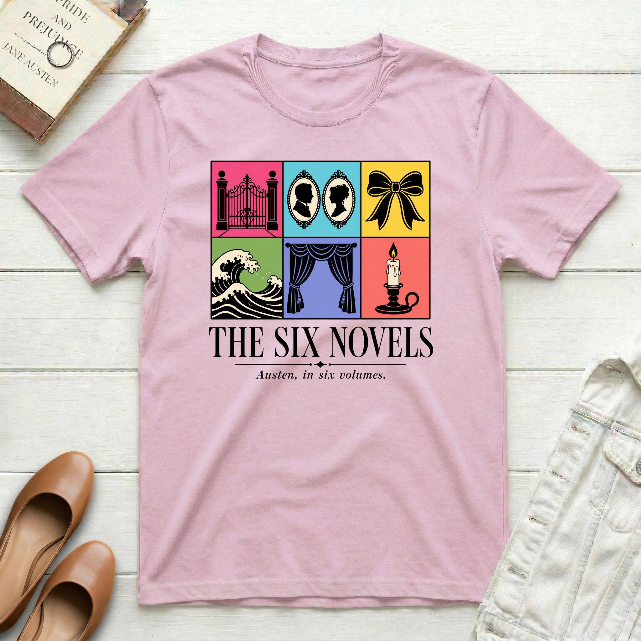 Six Novels of Austen T-Shirt