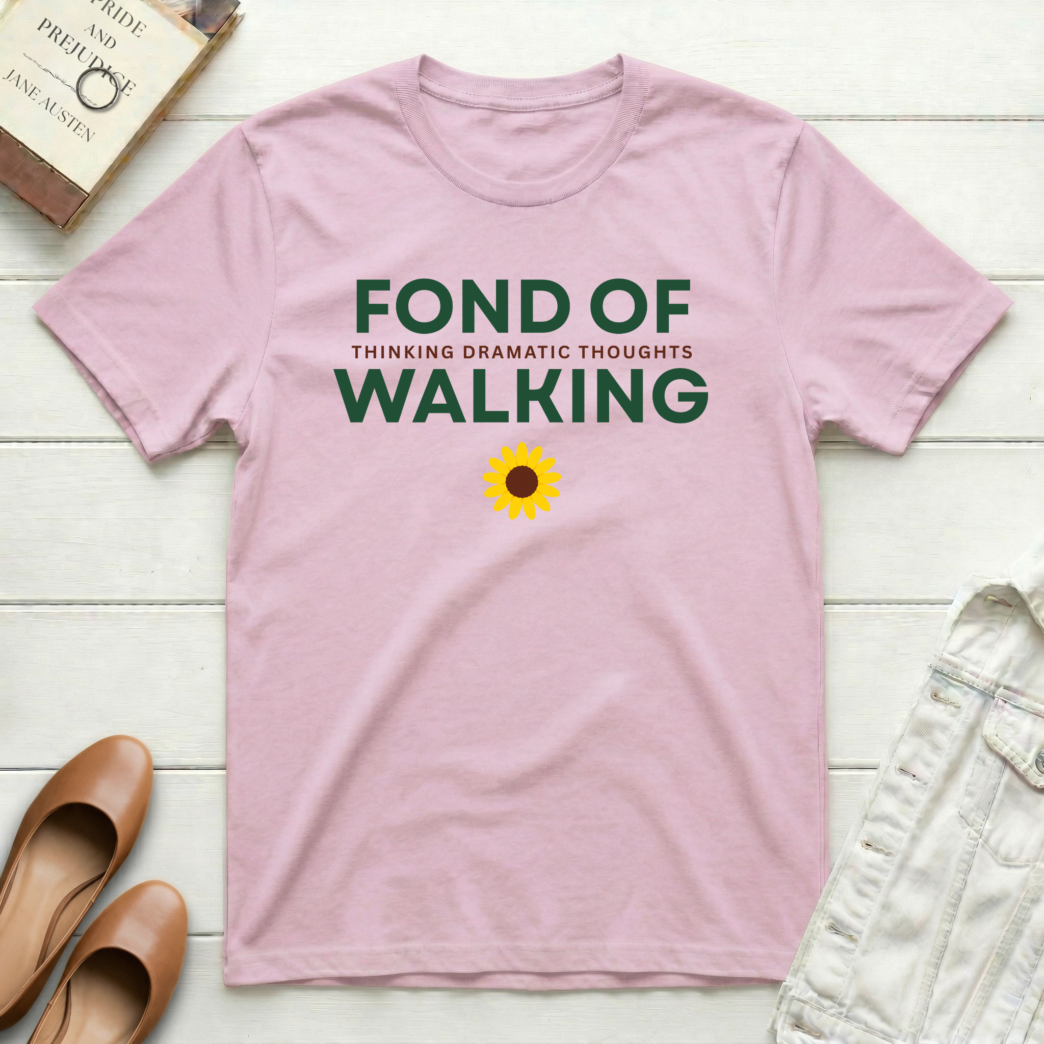 Fond of Walking Dramatic T-Shirt