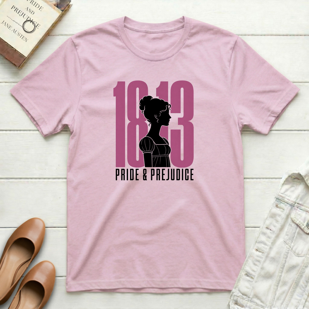 1813 Pride & Prejudice Silhouette T-Shirt