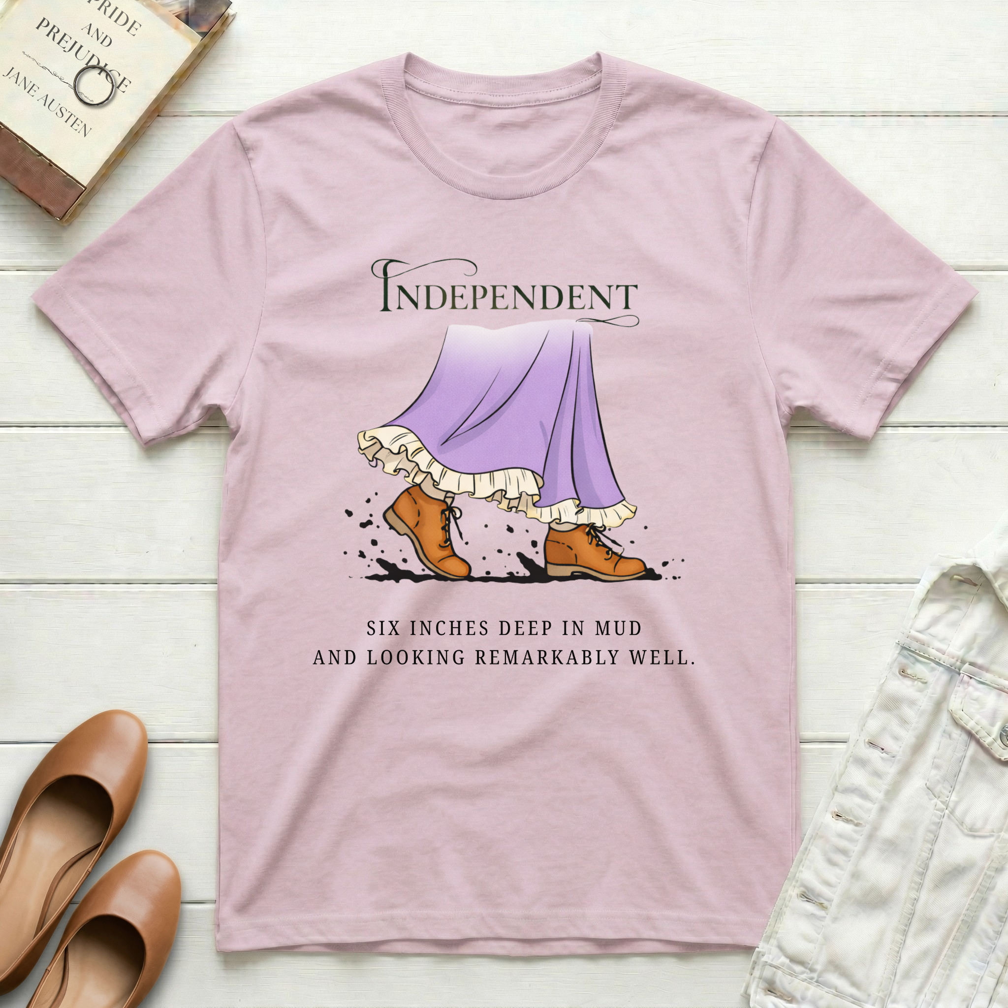 Independent & Six Inches Deep in Mud T-Shirt