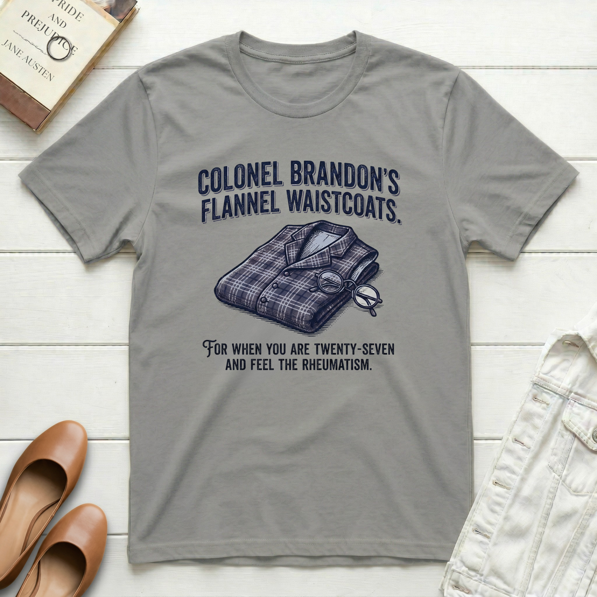Colonel Brandon's Flannel Waistcoats T-Shirt