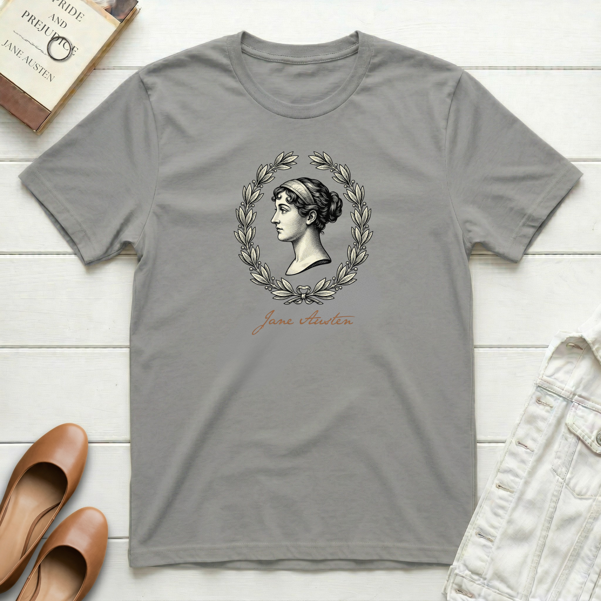 Jane Austen Portrait T-Shirt
