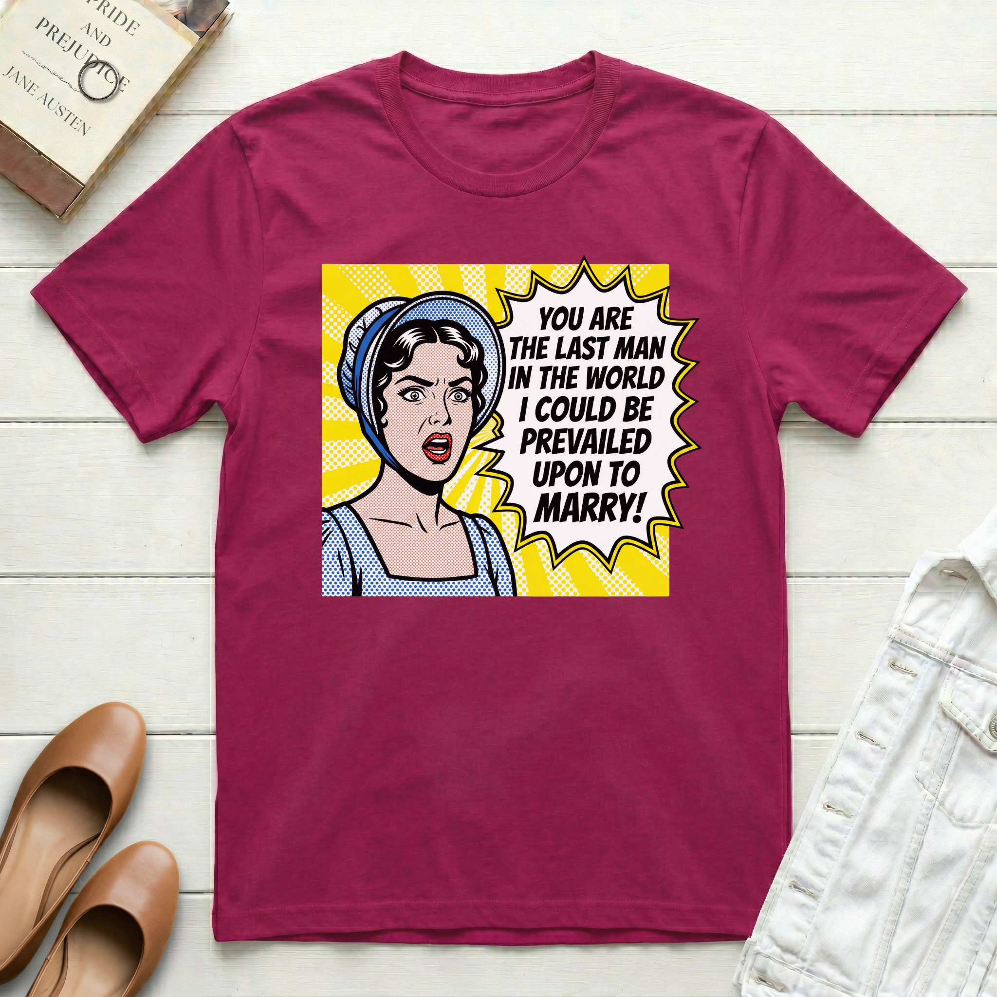You Are The Last Man Pop Art T-Shirt
