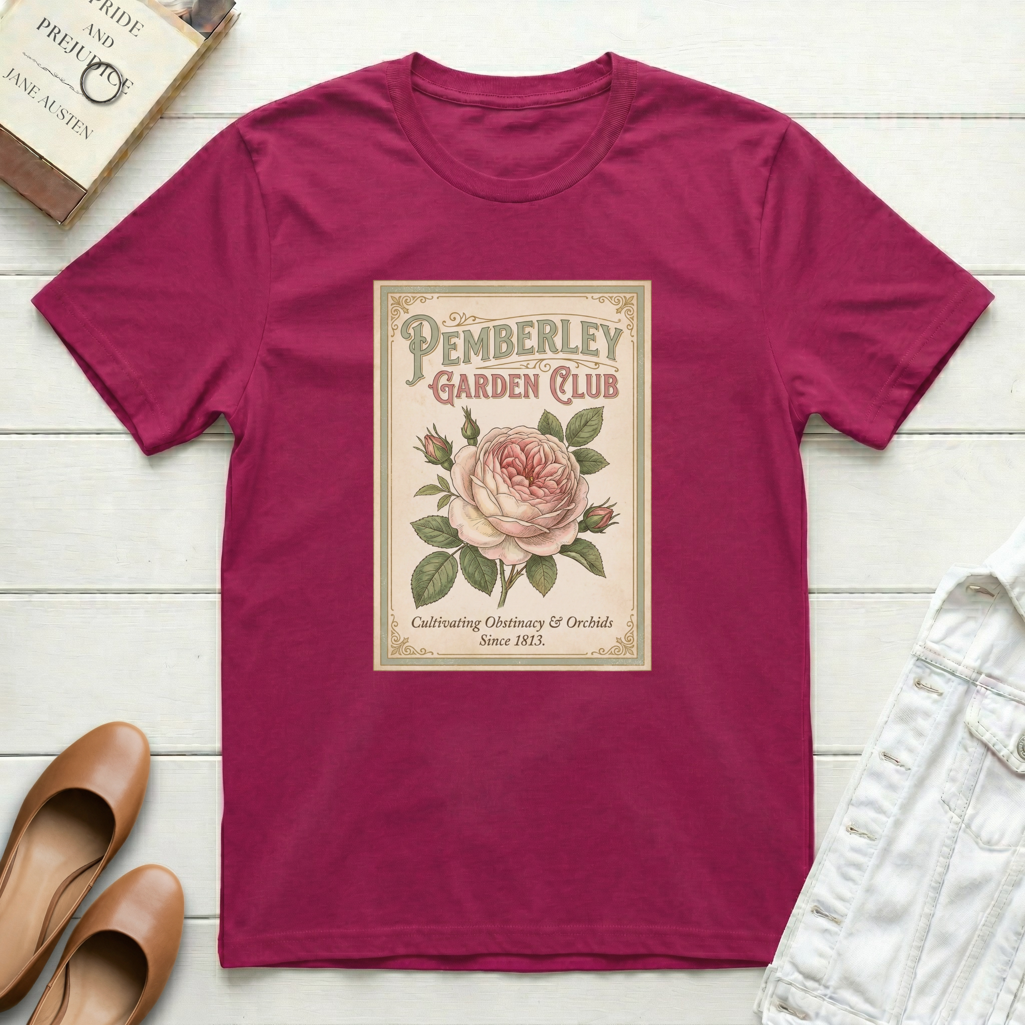 Pemberley Garden Club T‑Shirt