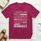 Pride & Prejudice Places T-Shirt