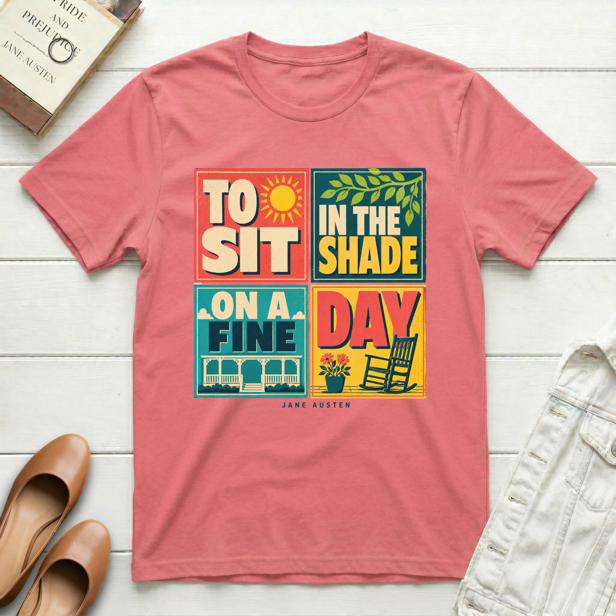 Sit in the Shade Retro T-Shirt