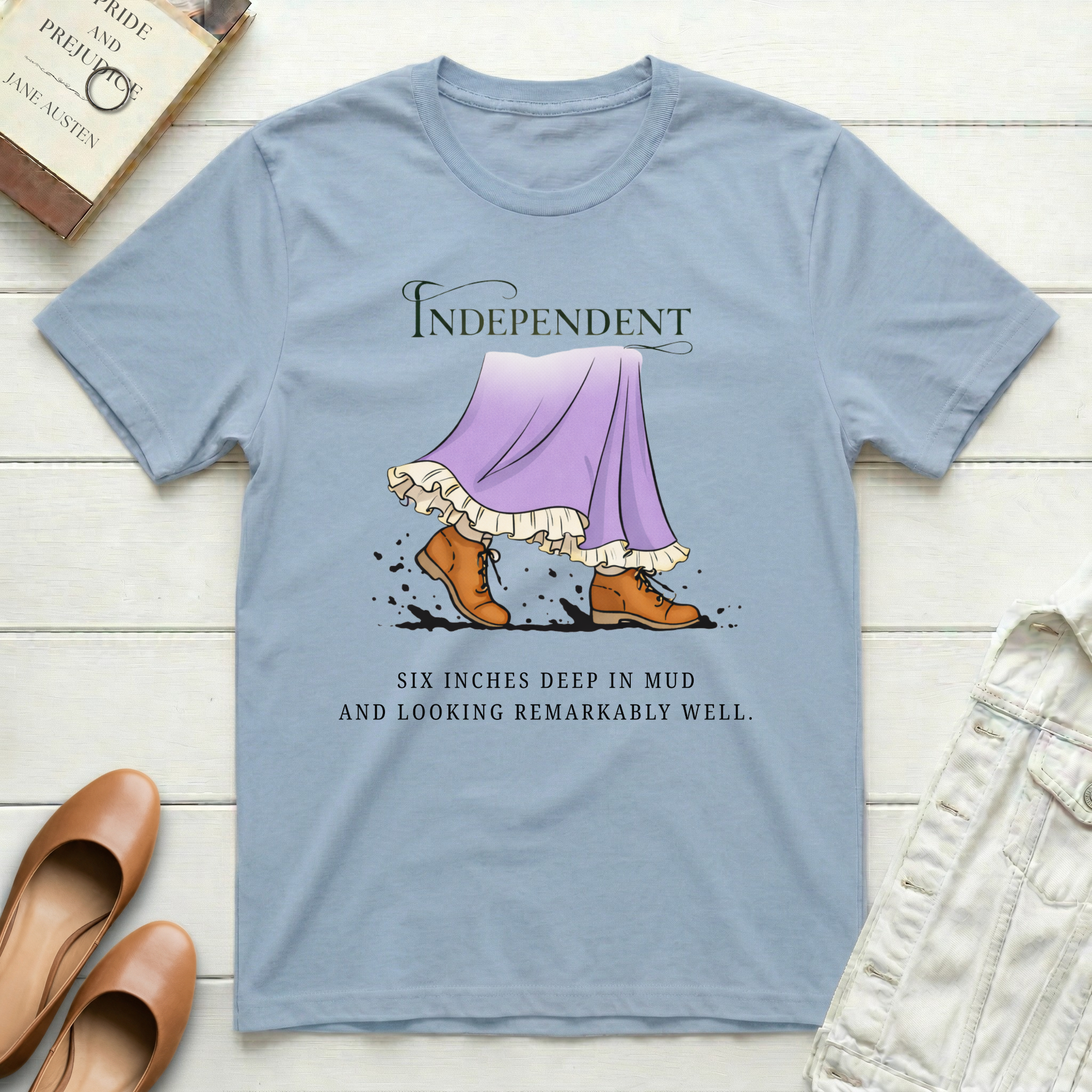 Independent & Six Inches Deep in Mud T-Shirt