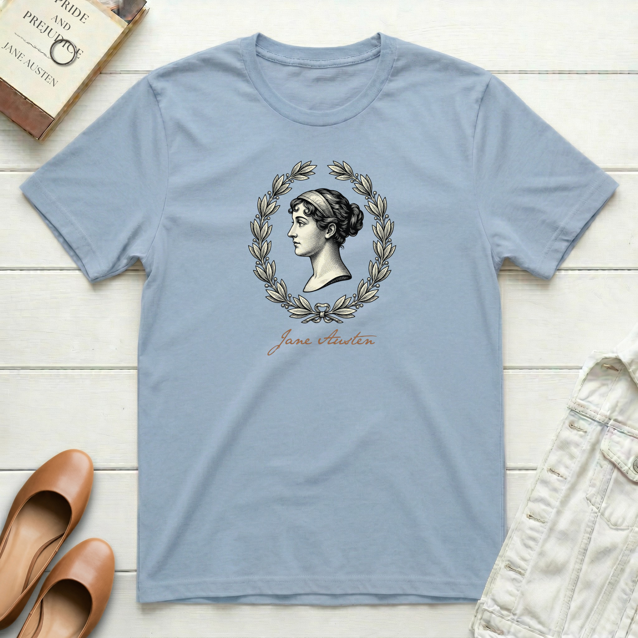 Jane Austen Portrait T-Shirt