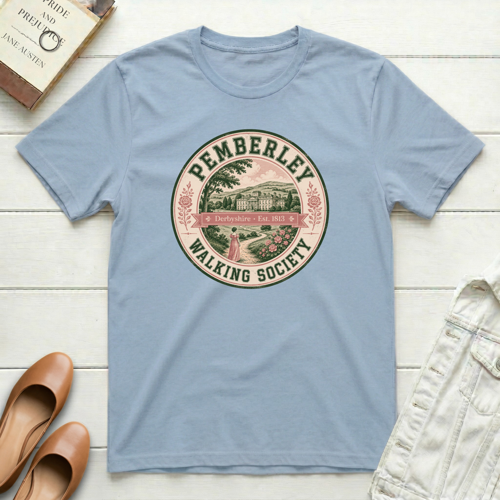 Pemberley Walking Society T-Shirt
