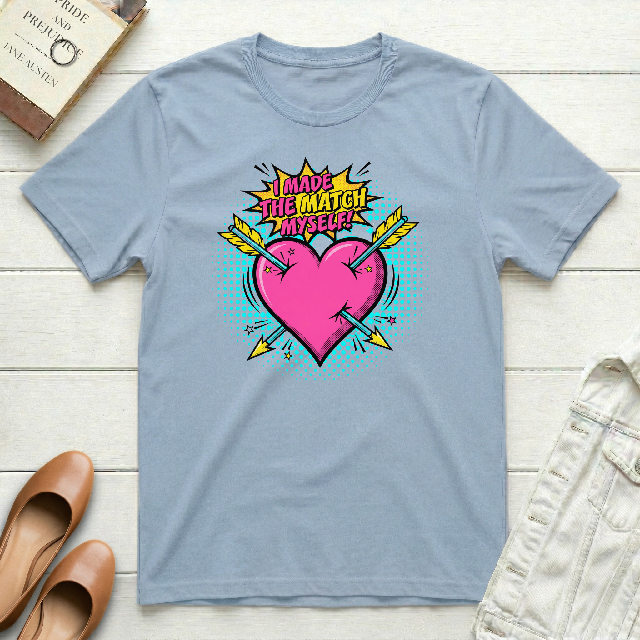 Made the Match Myself Heart T-Shirt