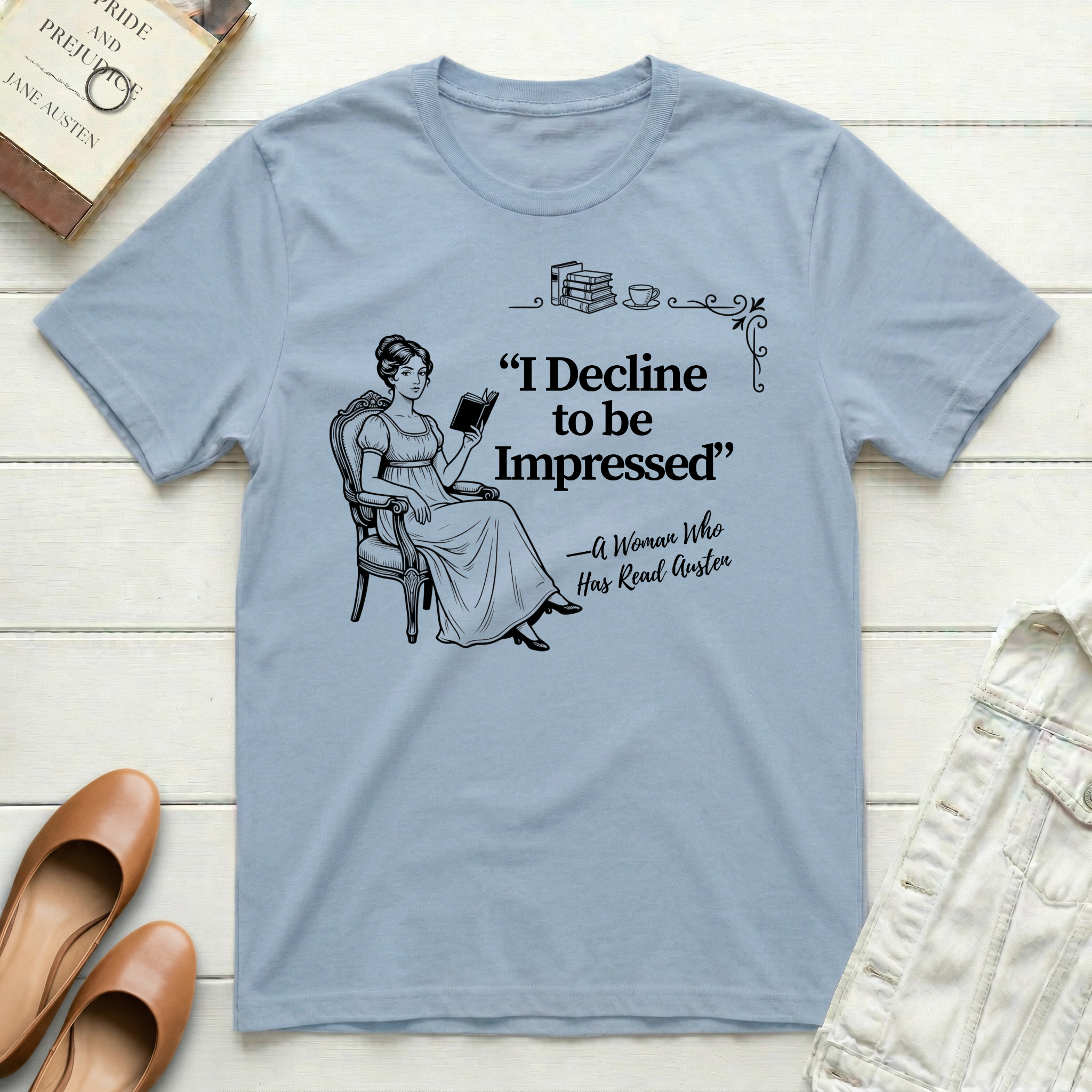 "I Decline to be Impressed" T-Shirt