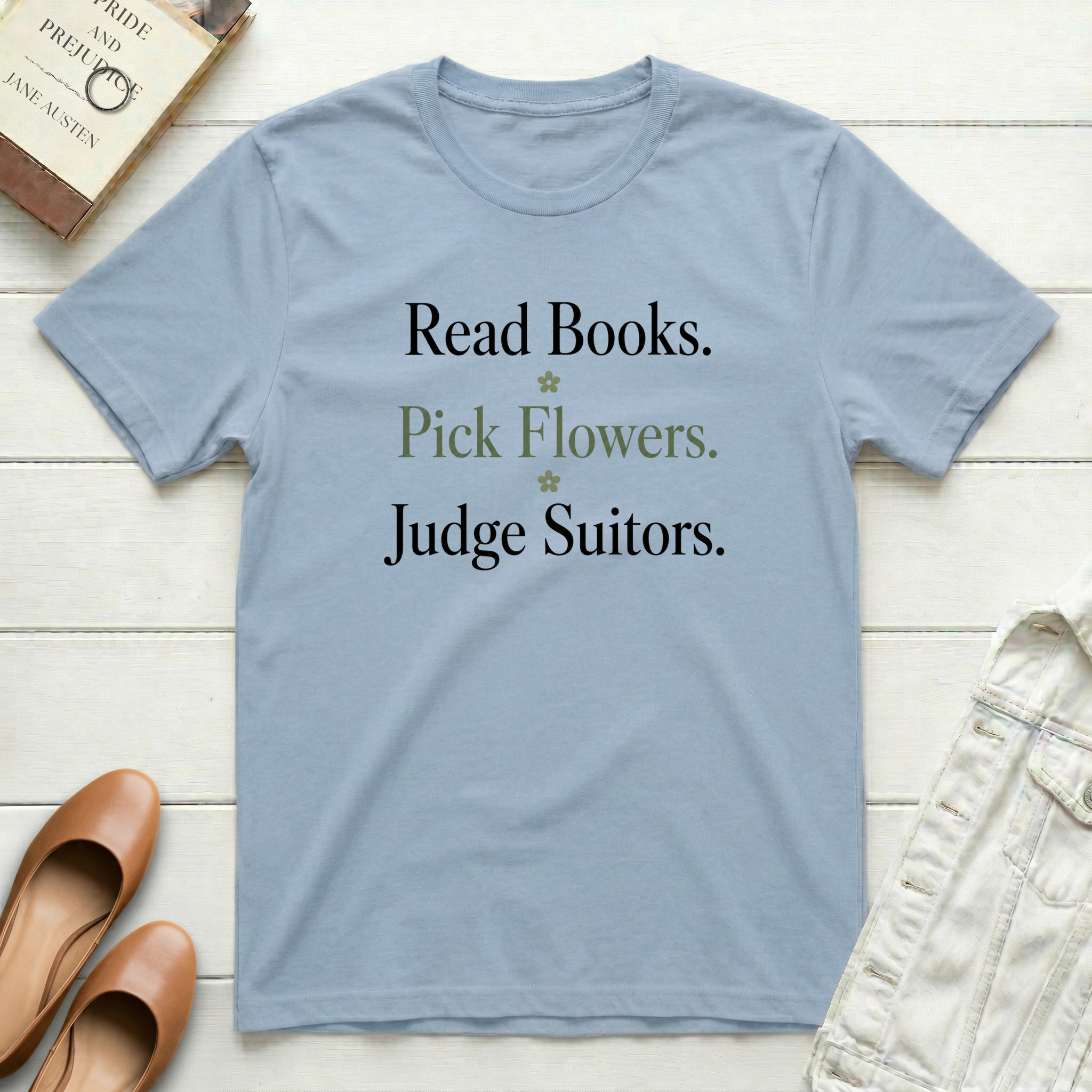 Read Books. Judge Suitors. T‑Shirt