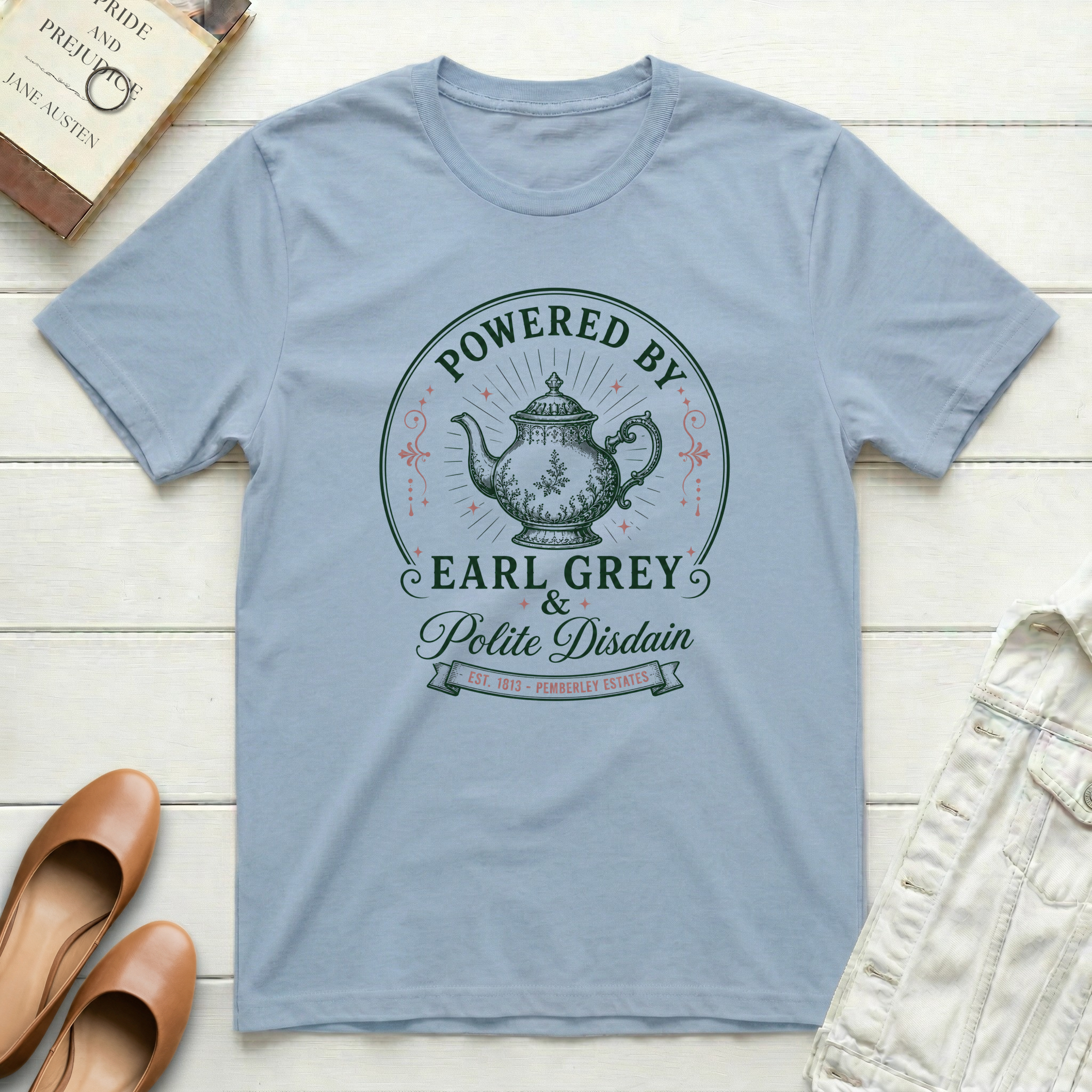 Powered by Earl Grey T-Shirt