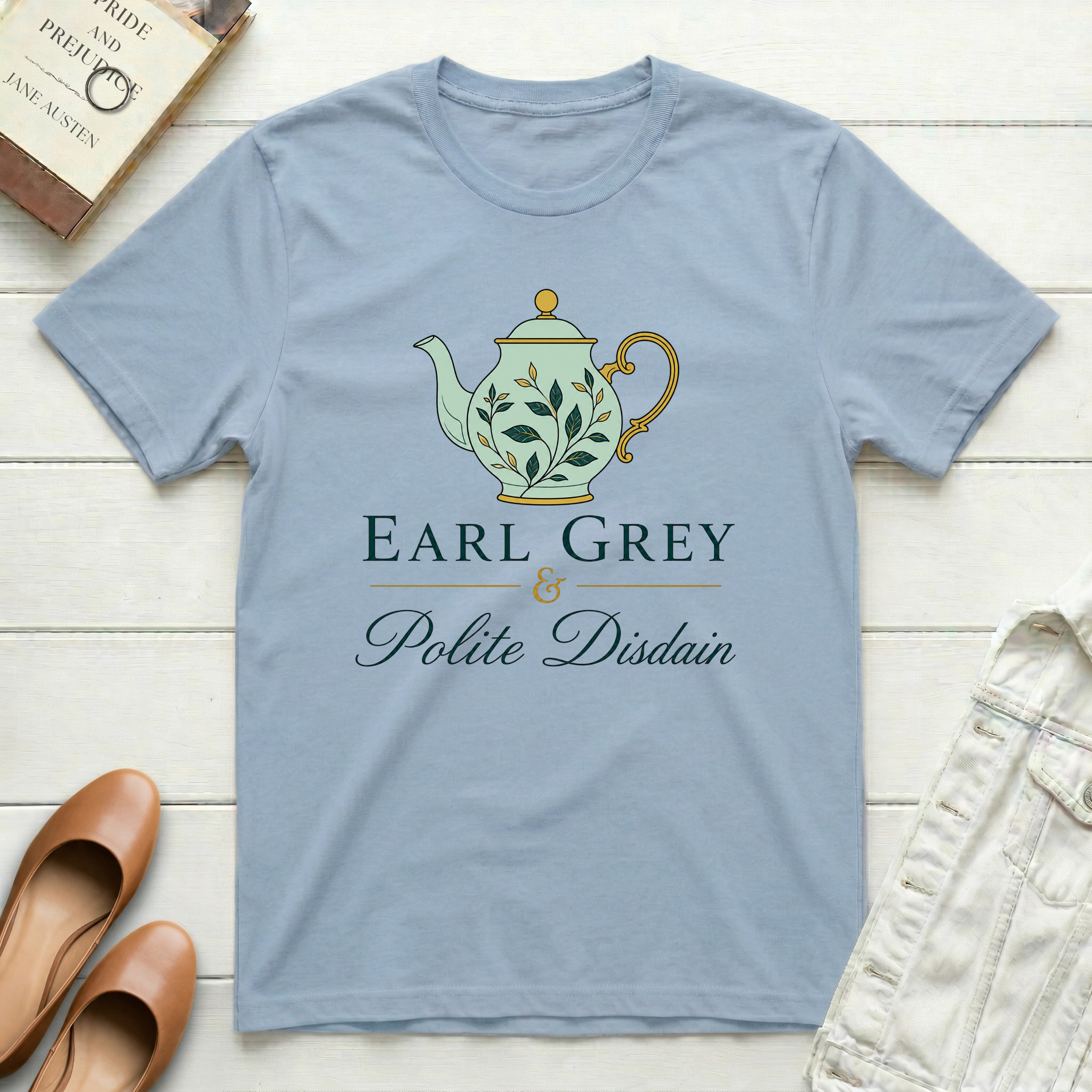 Earl Grey Polite Disdain T-Shirt