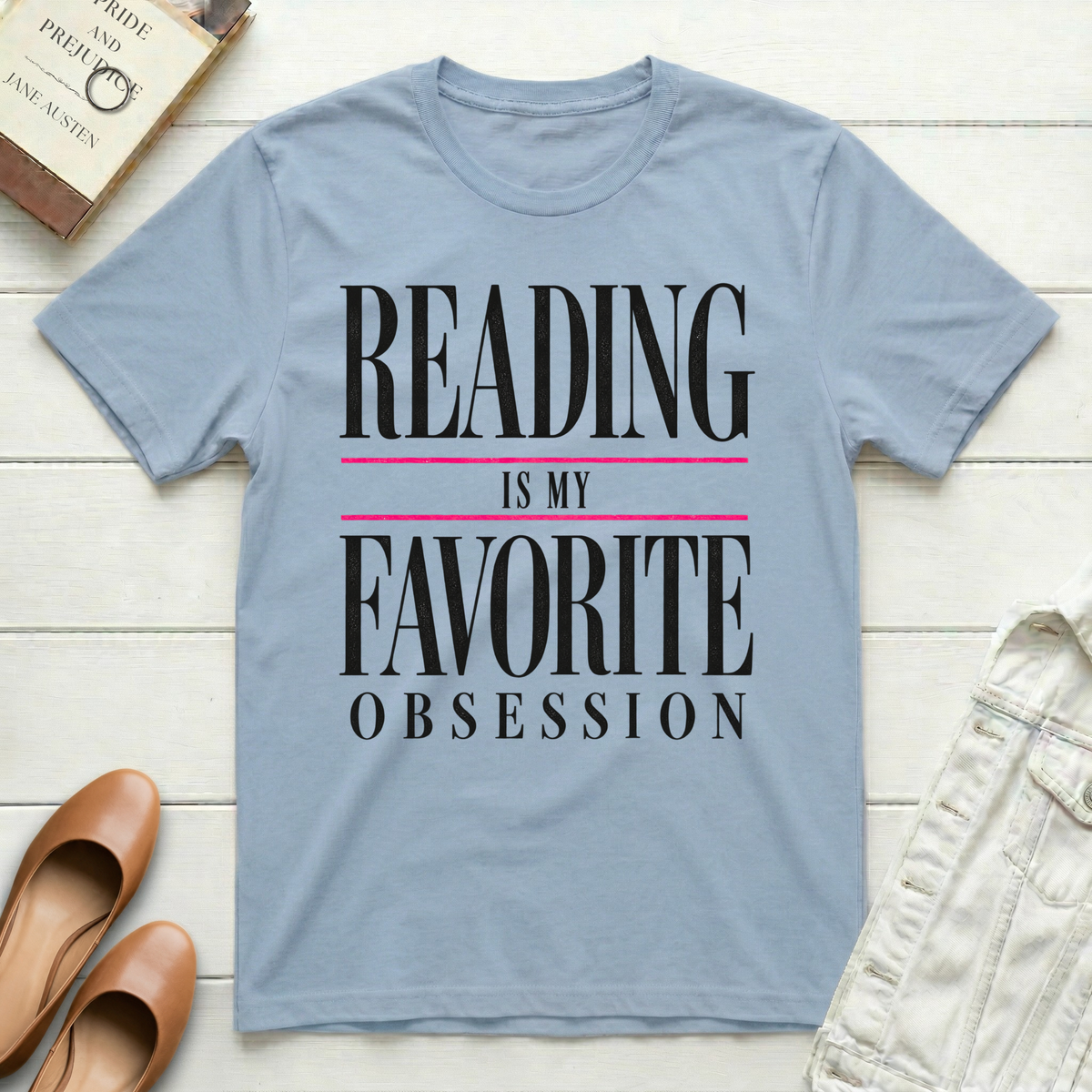 Reading Obsession T-Shirt
