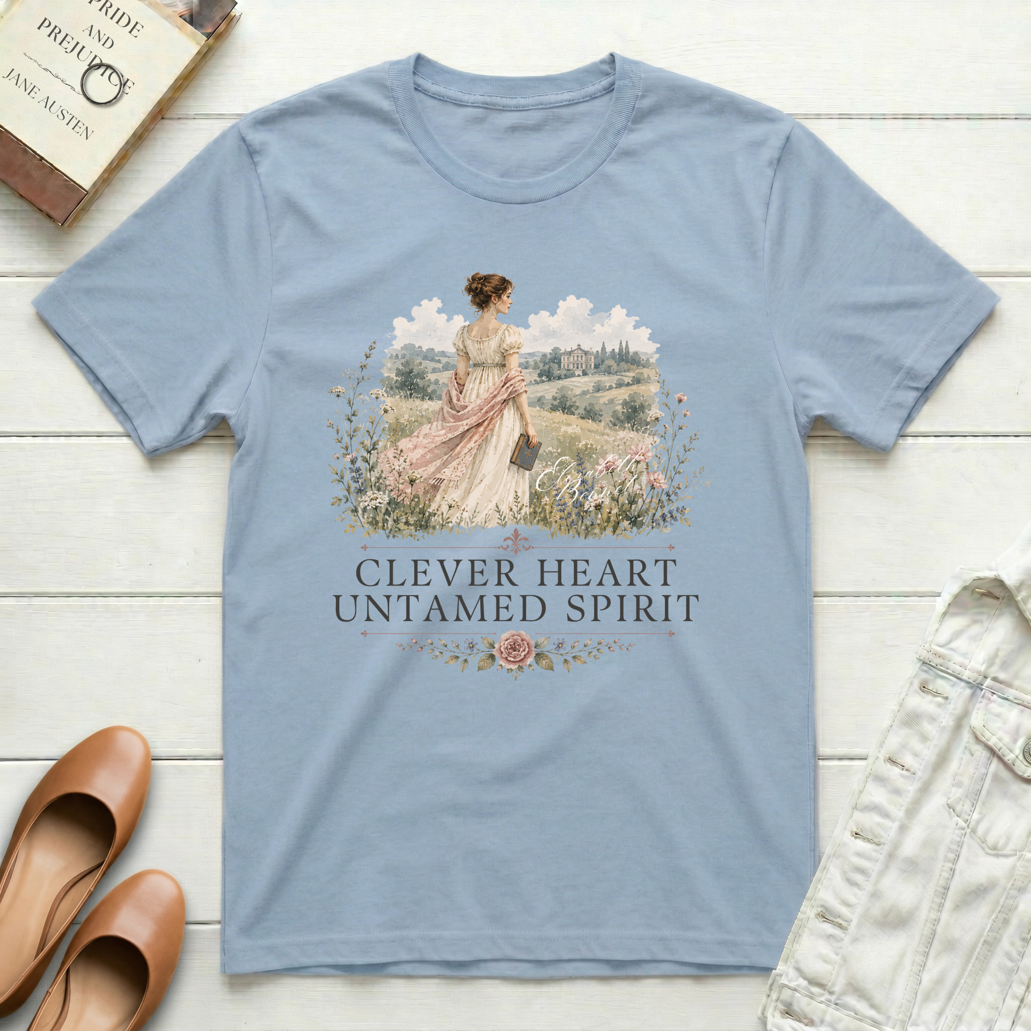E.B. Clever Heart Untamed Spirit T-Shirt