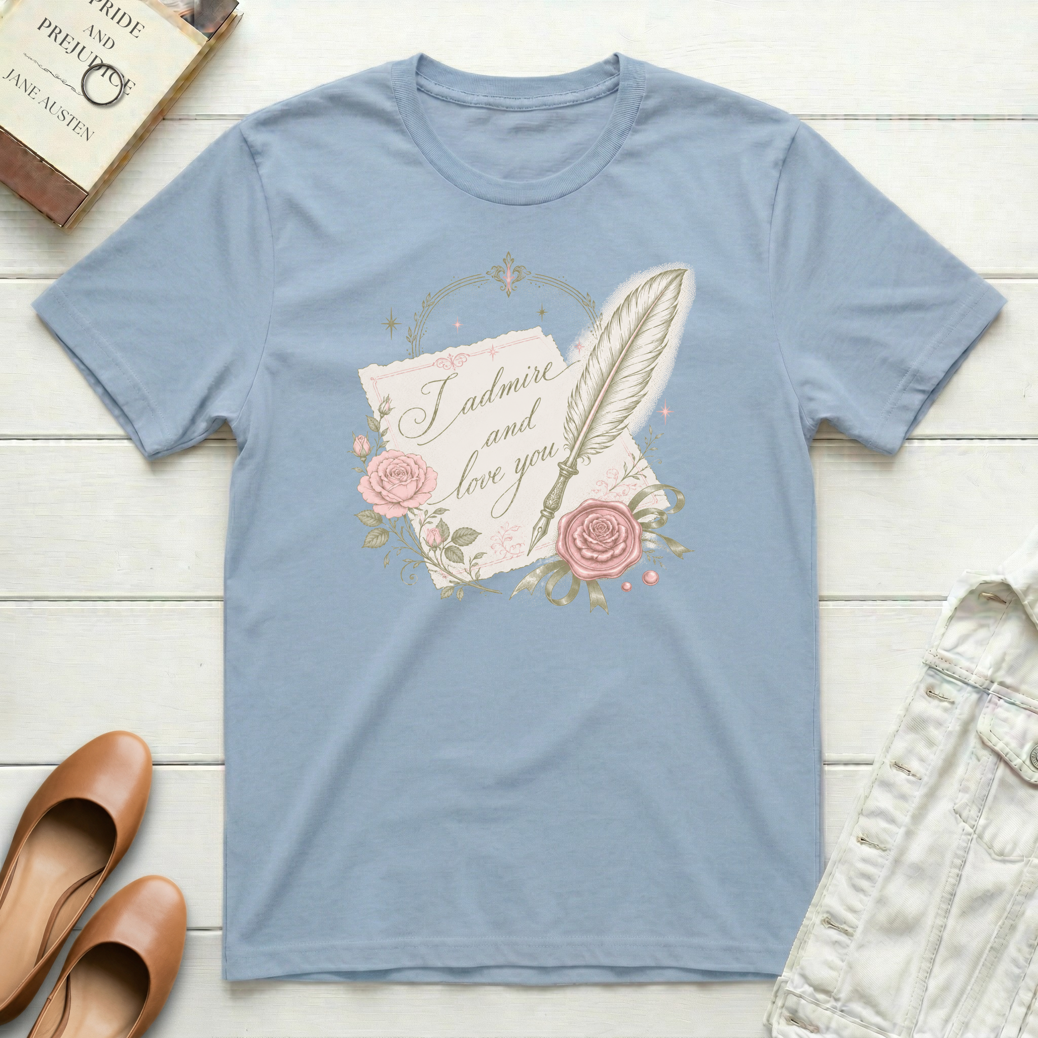 I Admire and Love You - Love Letter T-Shirt