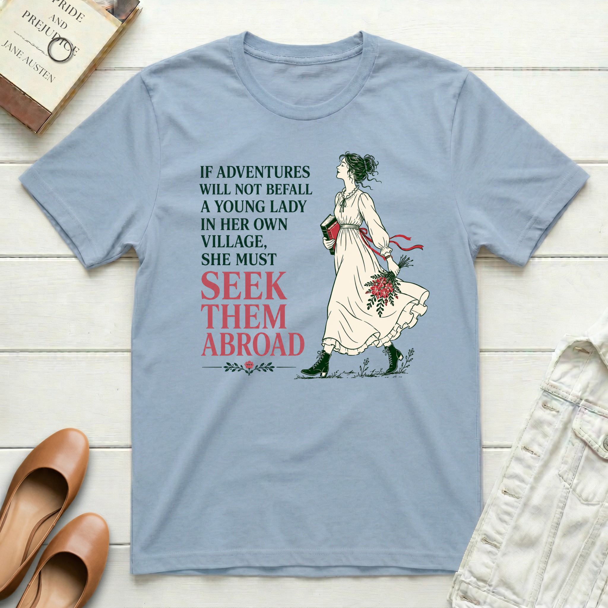 Seek Adventures Abroad T-Shirt