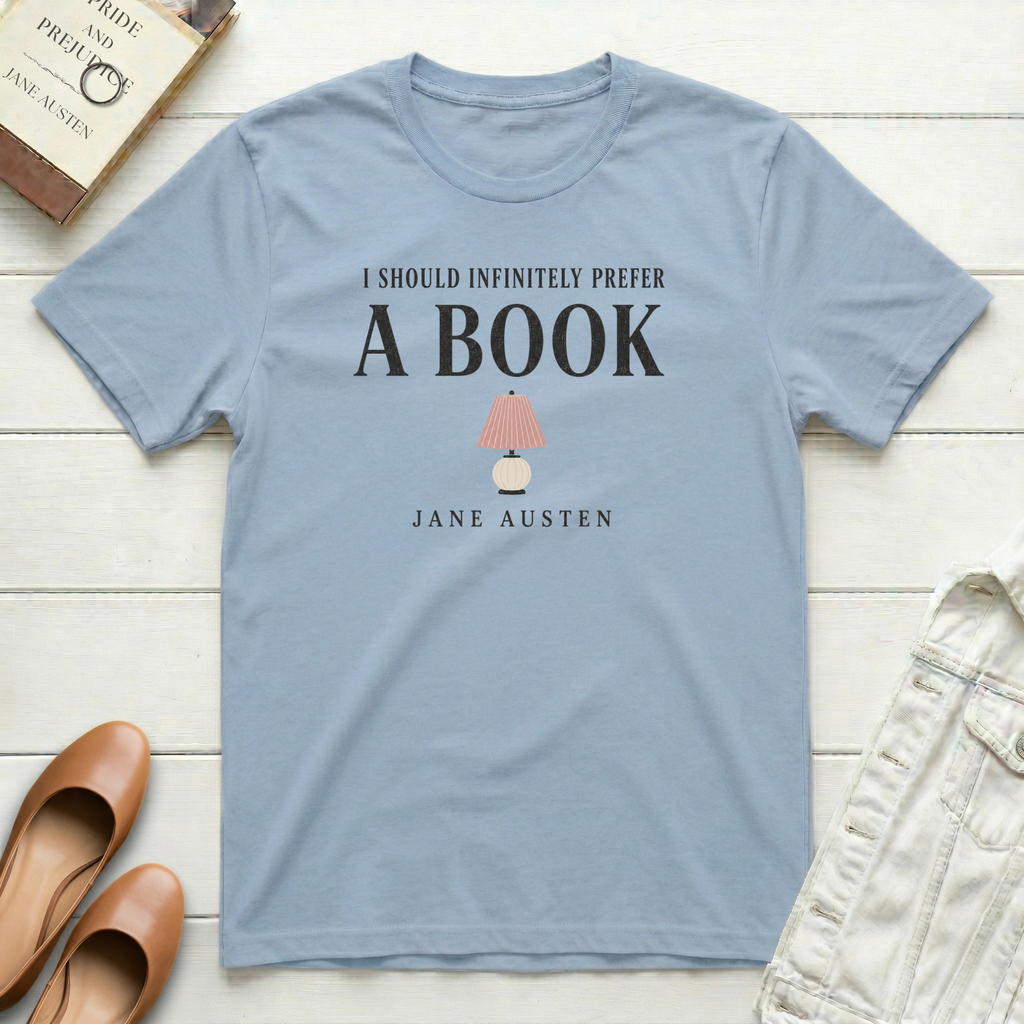 Prefer A Book Romantic T-Shirt
