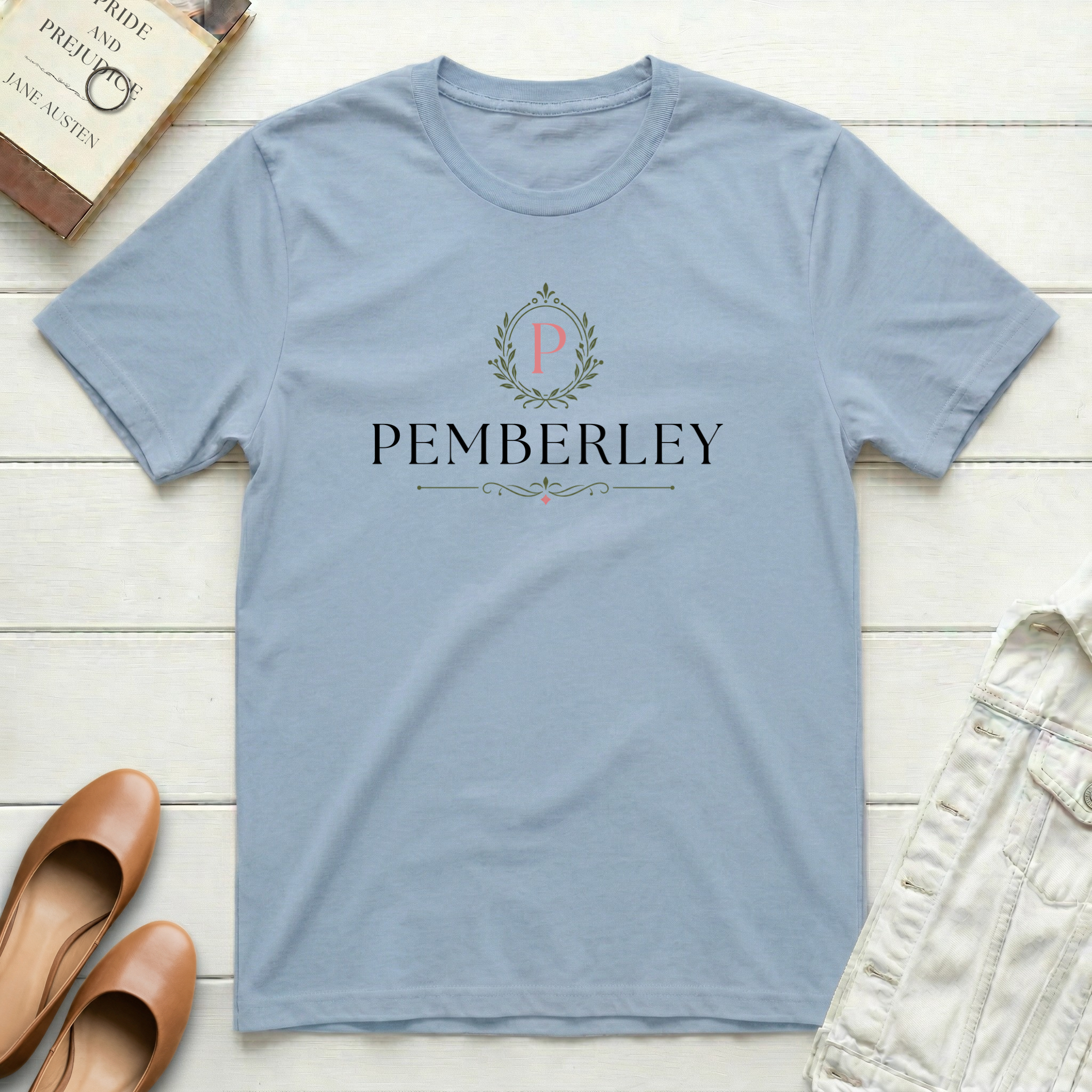 Pemberley Monogram T‑Shirt