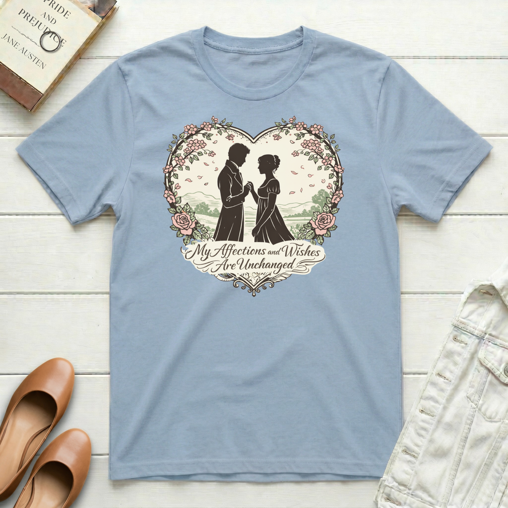 My Affections & Wishes Unchanged Heart T-Shirt