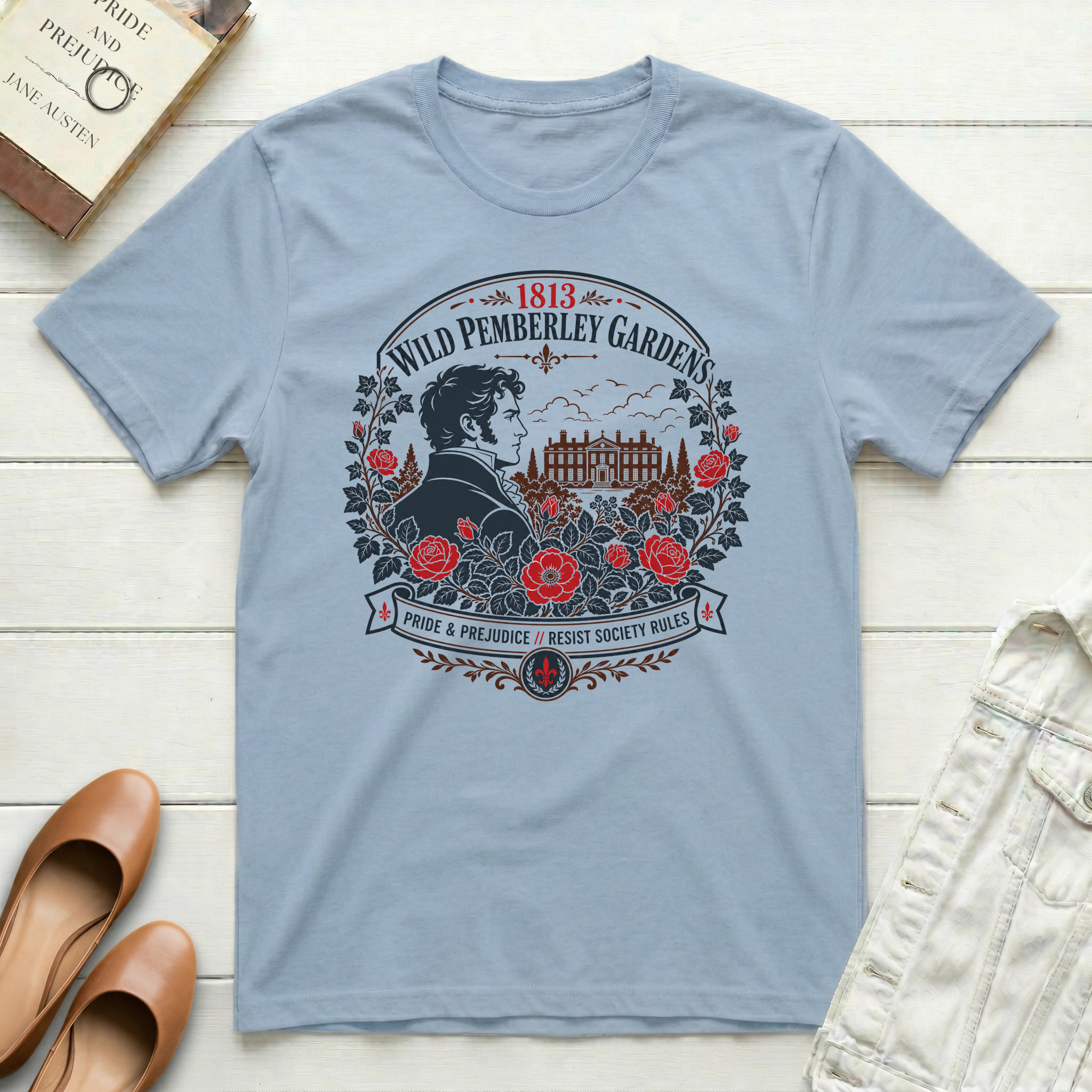 Wild Pemberley & Darcy T-Shirt