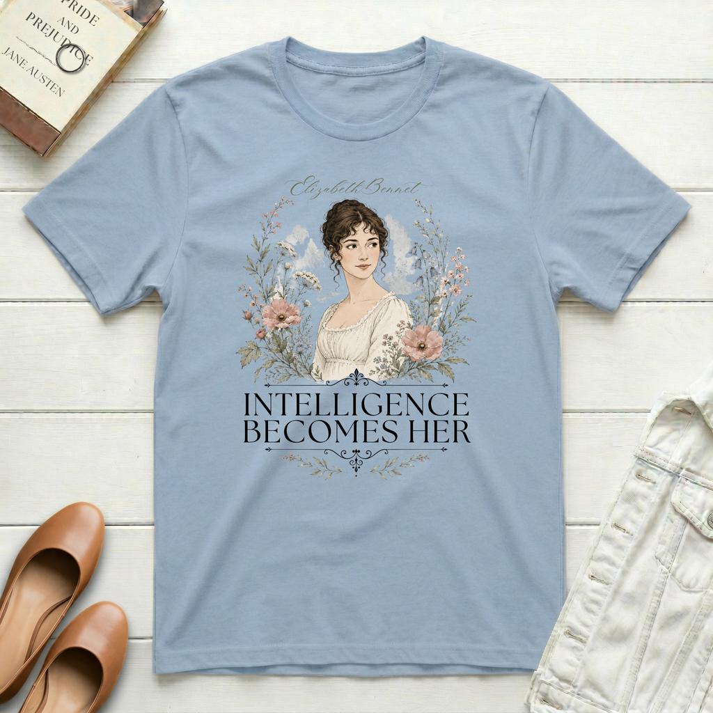 Intelligence Becomes Her T-Shirt