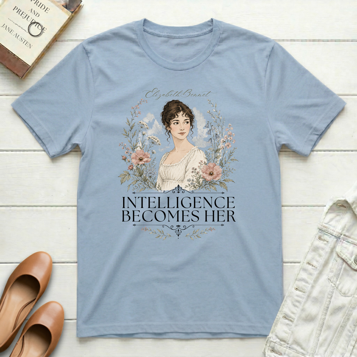 Intelligence Becomes Her T-Shirt