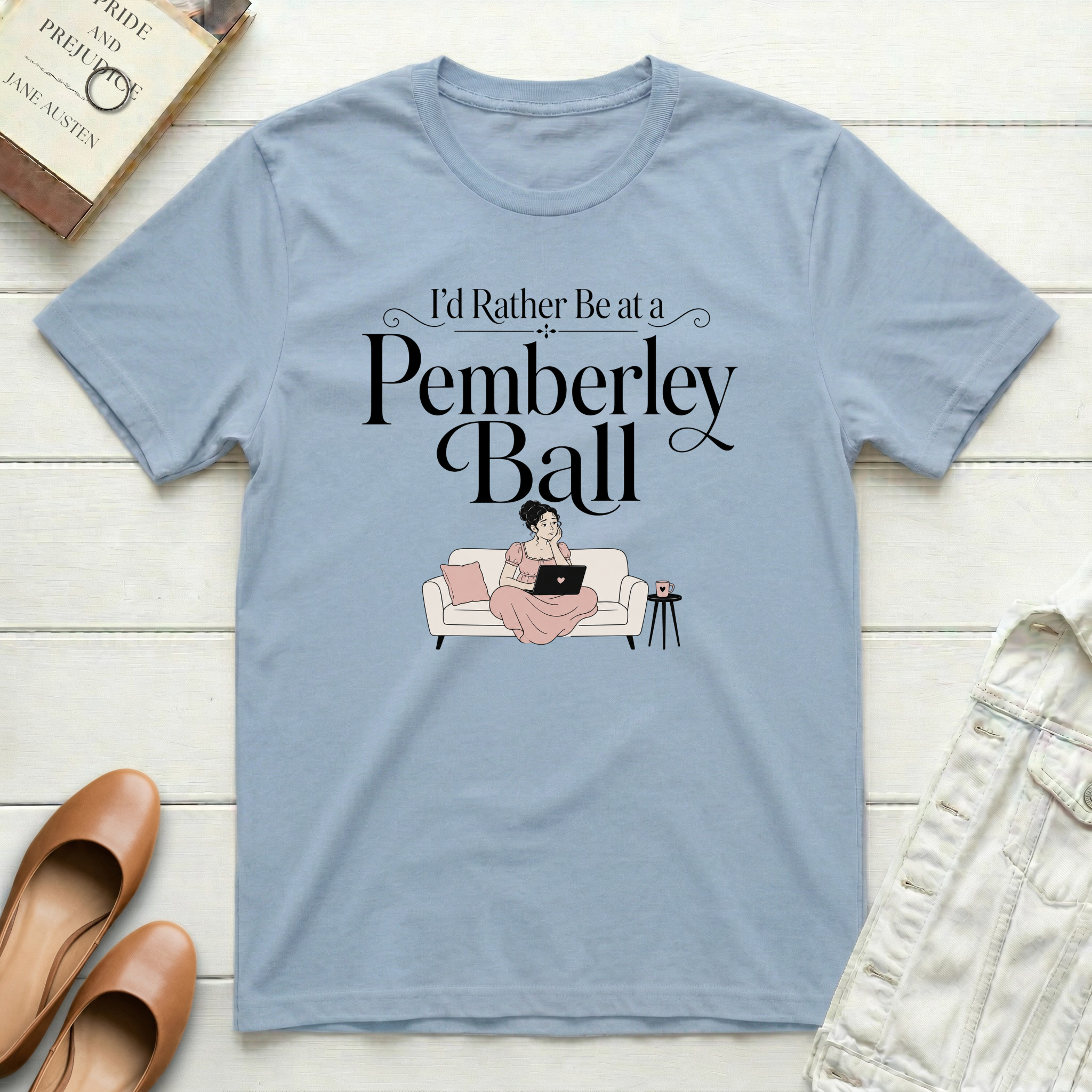I'd Rather Be at a Pemberley Ball T-Shirt