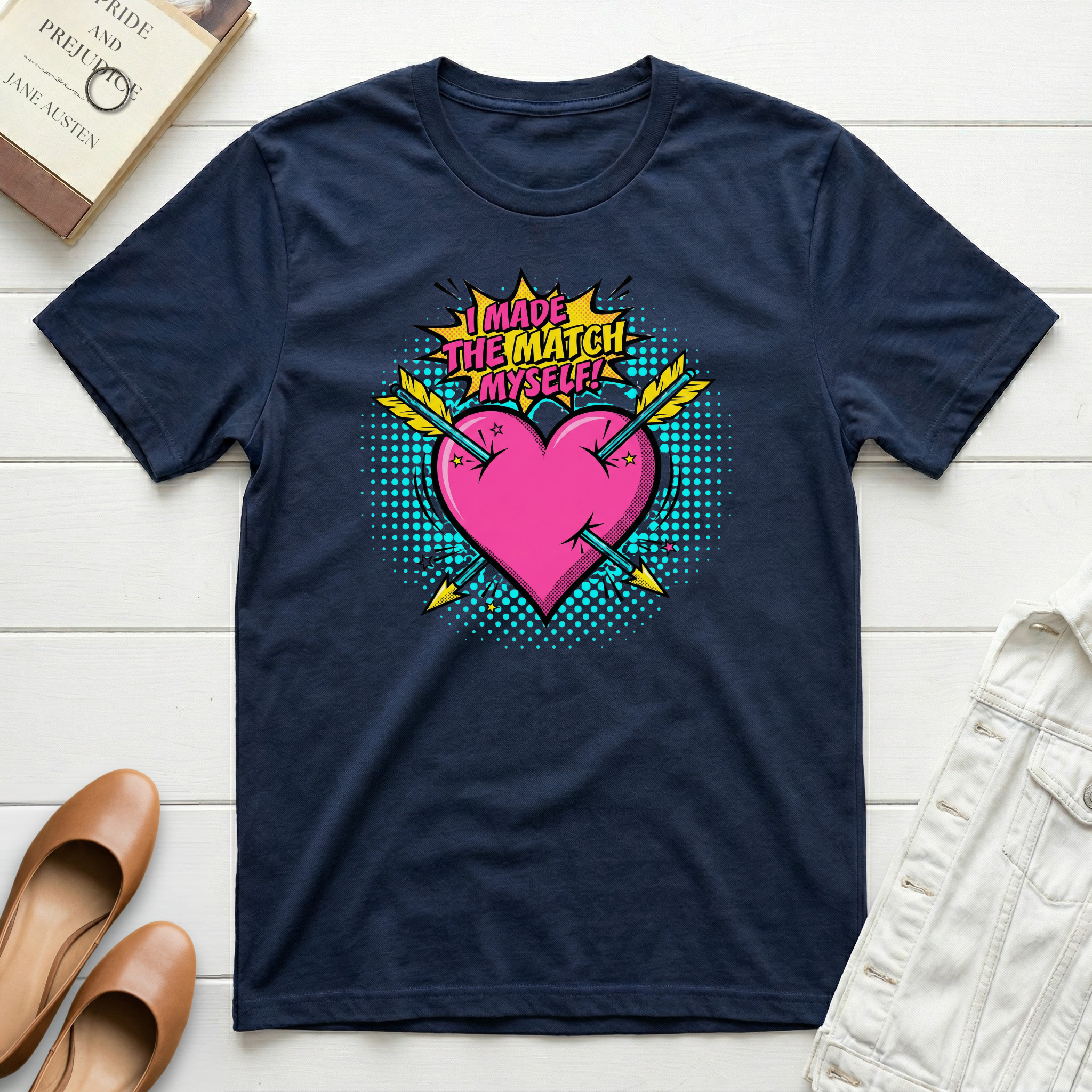 Made the Match Myself Heart T-Shirt