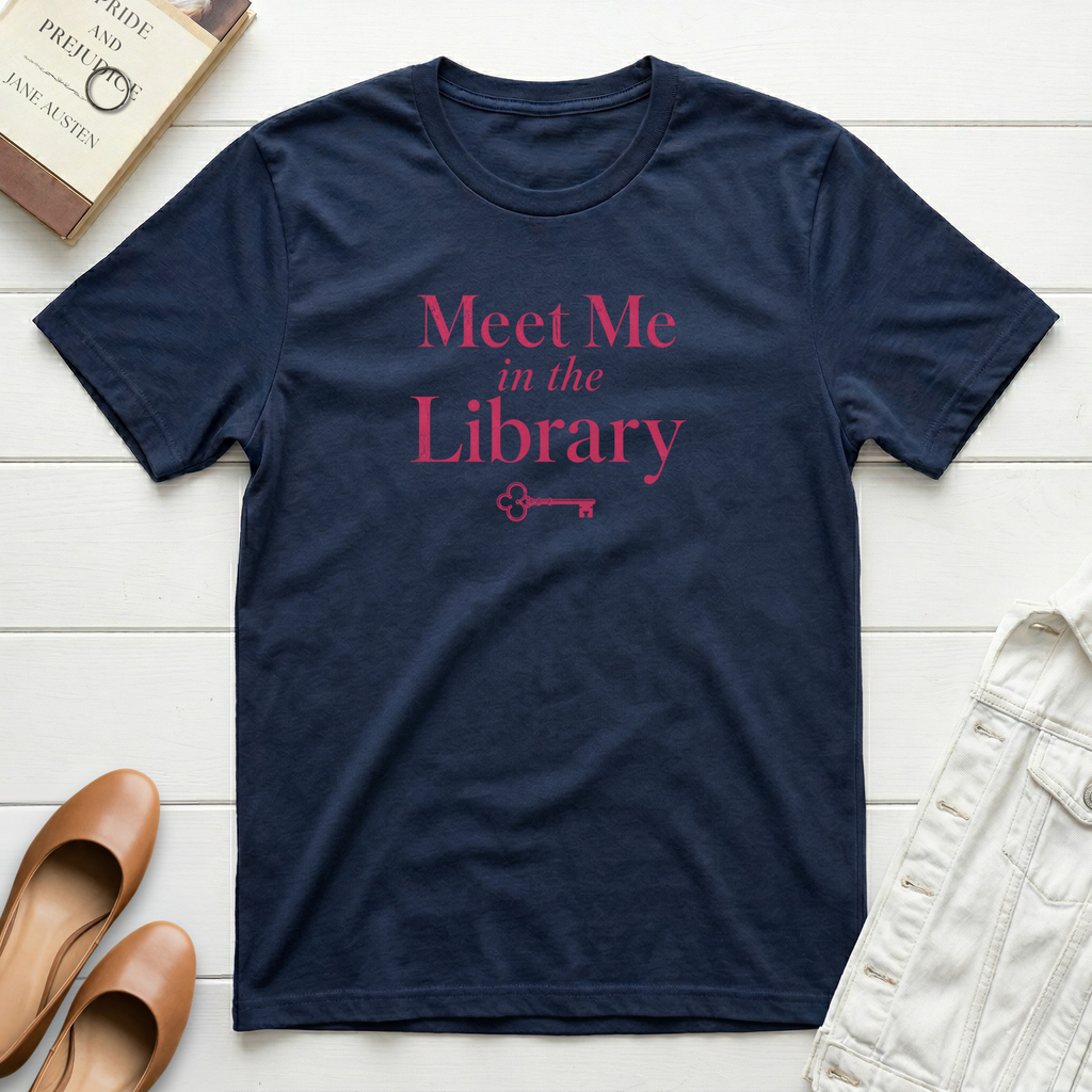 Meet Me in the Library T-Shirt