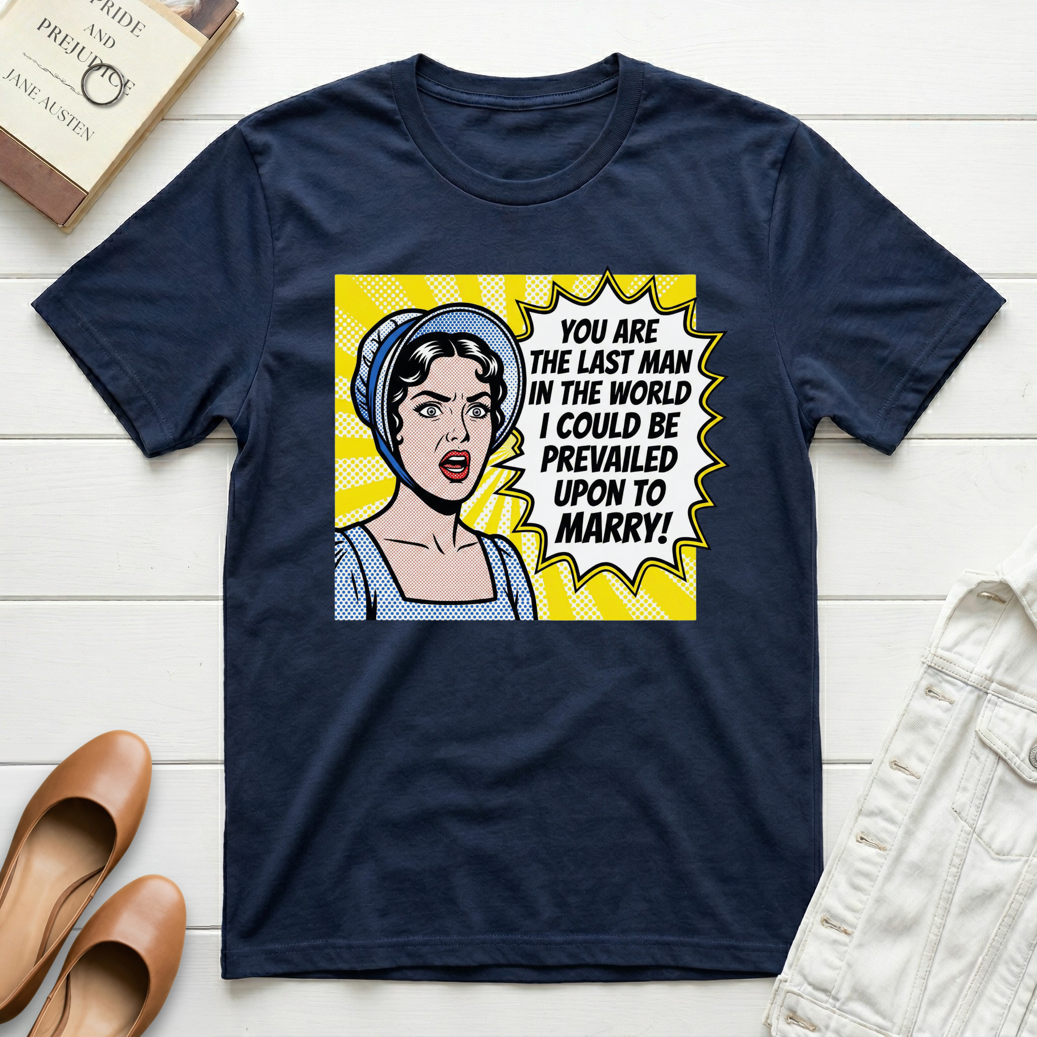 You Are The Last Man Pop Art T-Shirt