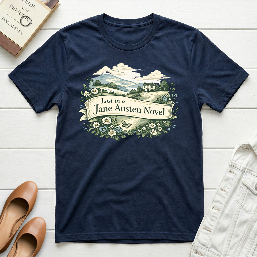 Lost in a Jane Austen Novel T-Shirt