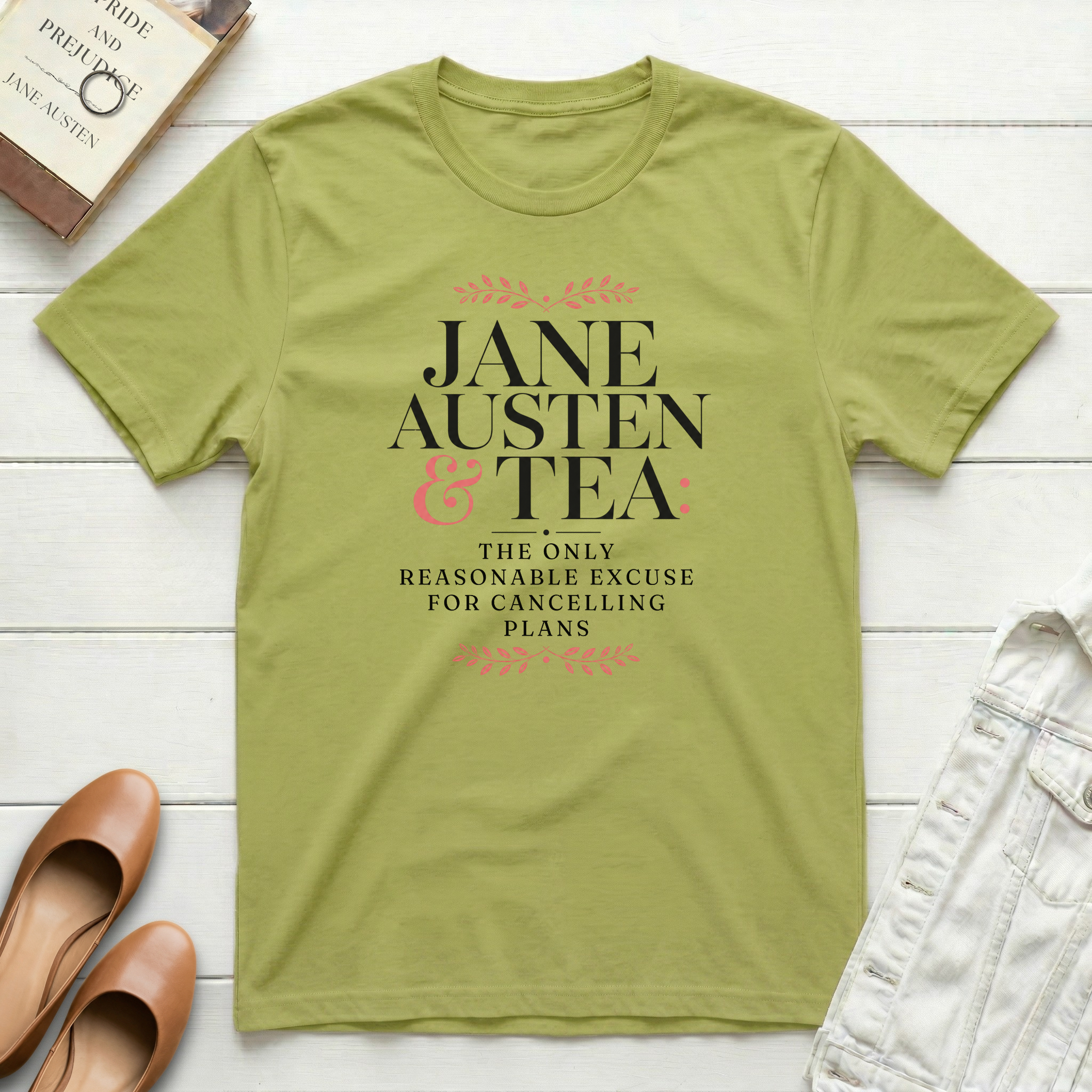Jane Austen & Tea T-Shirt