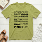 Pride & Prejudice Places T-Shirt