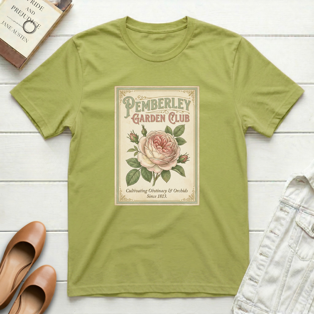 Pemberley Garden Club T‑Shirt