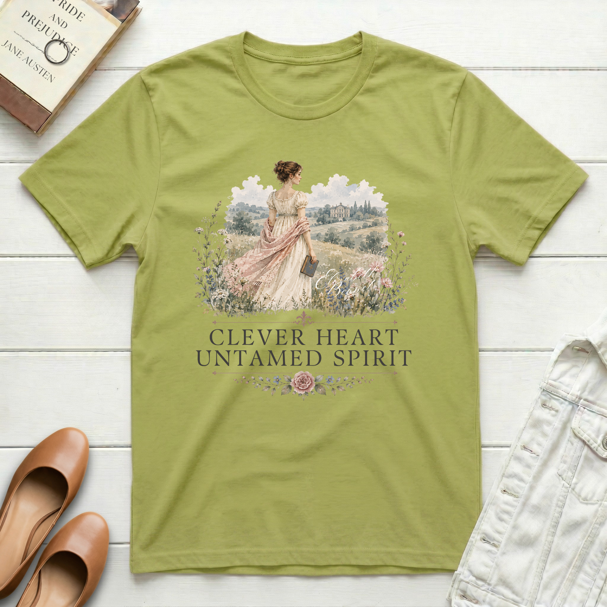 E.B. Clever Heart Untamed Spirit T-Shirt