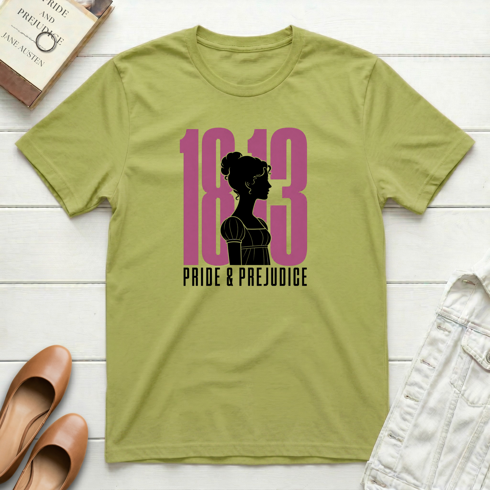 1813 Pride & Prejudice Silhouette T-Shirt