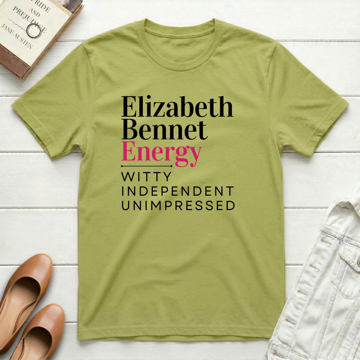 Elizabeth Bennet Energy Witty T-Shirt
